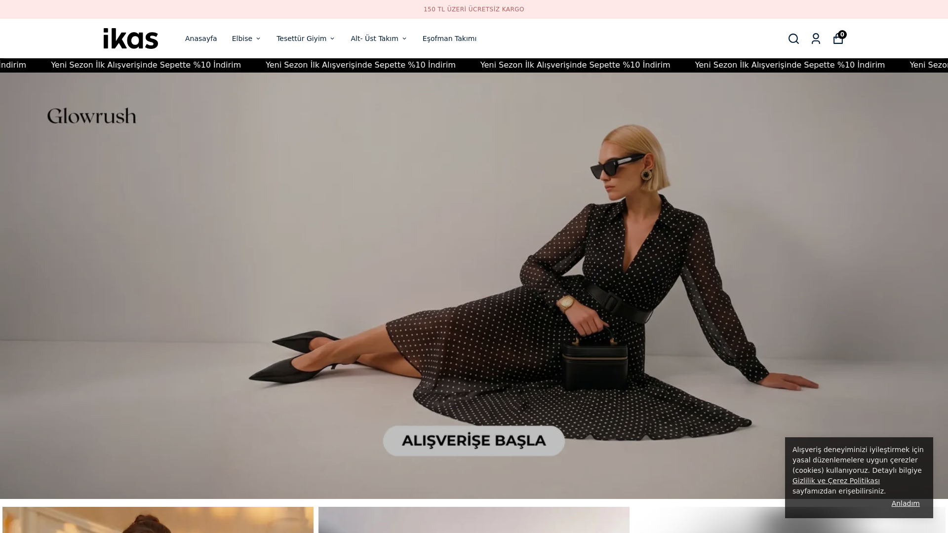 website screenshot of https://glowrush.com.tr/