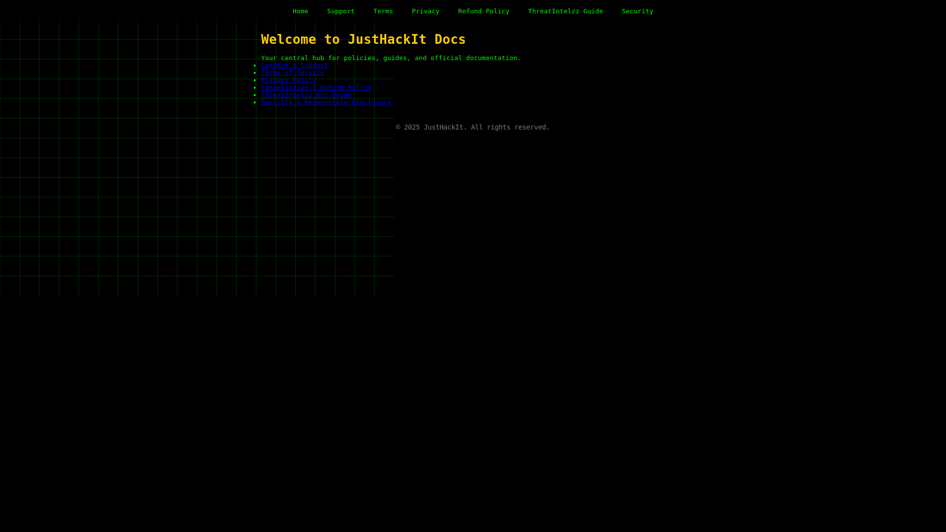 website screenshot of https://backup-docs-justhackit-in.pages.dev/
