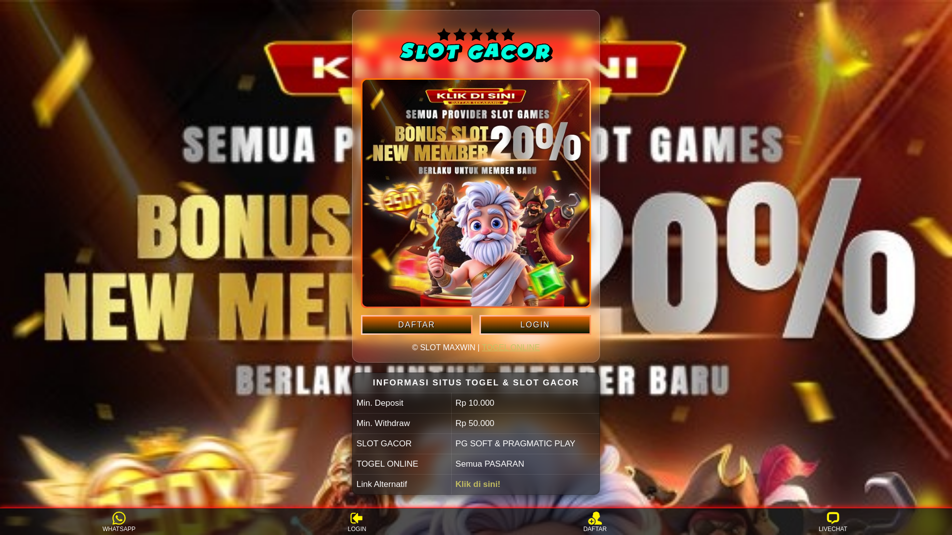 website screenshot of https://agen-ombak126.pages.dev/