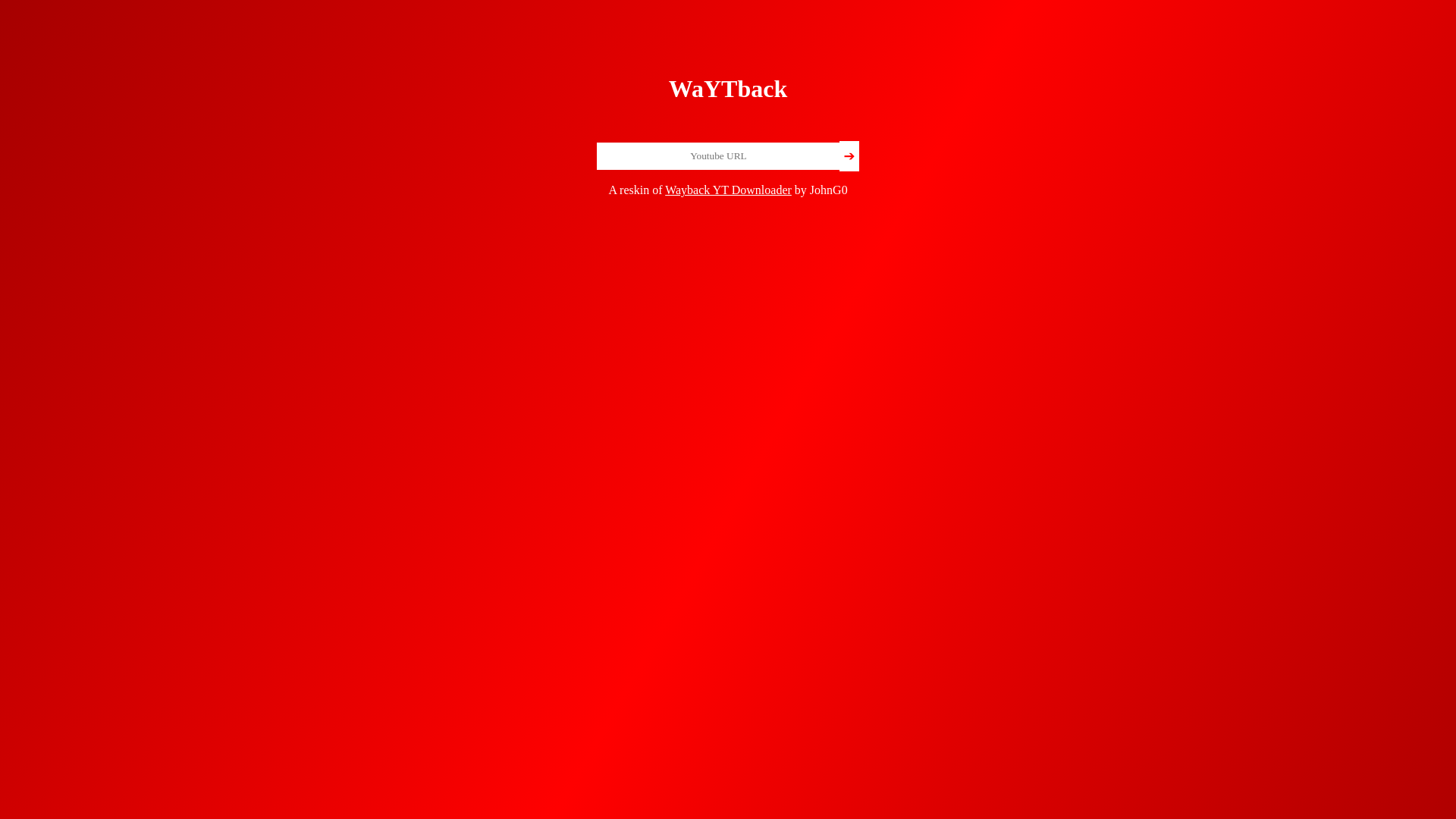 website screenshot of https://waytback.pages.dev/