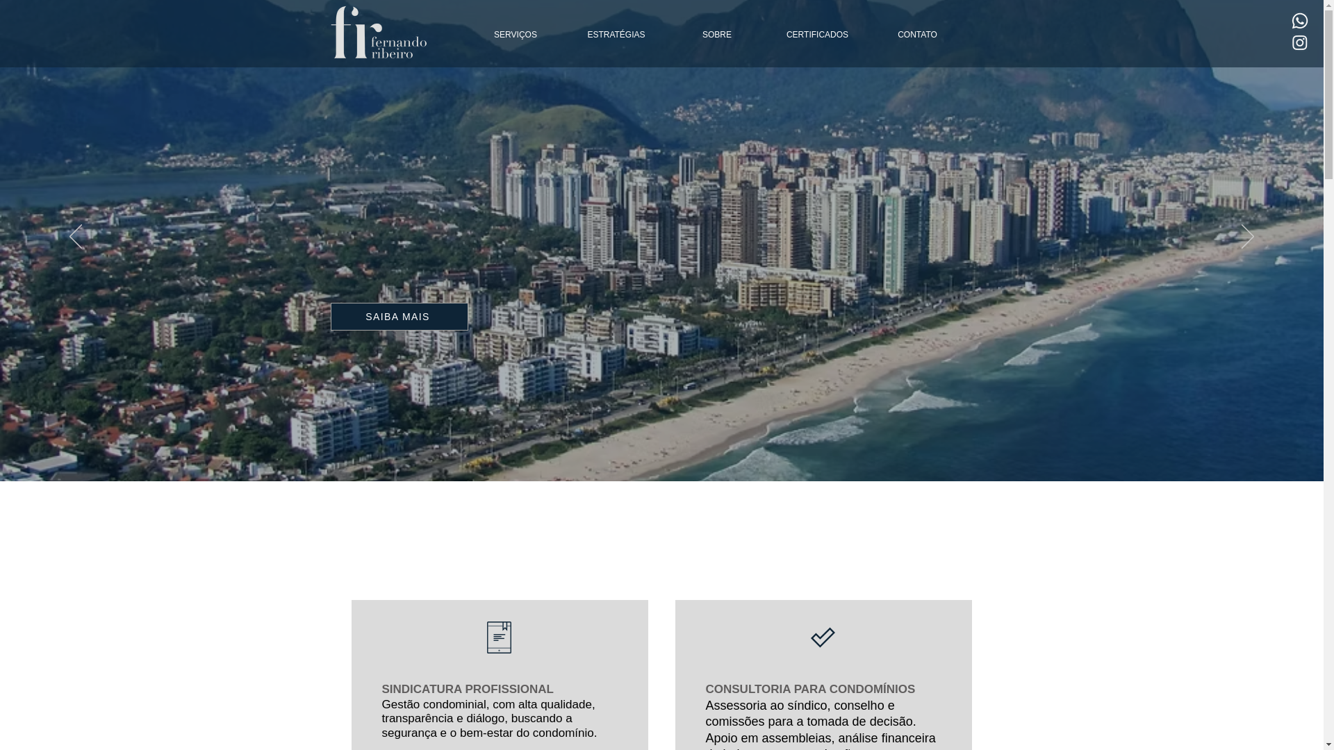 website screenshot of https://gestorfernandoribeiro.com.br/