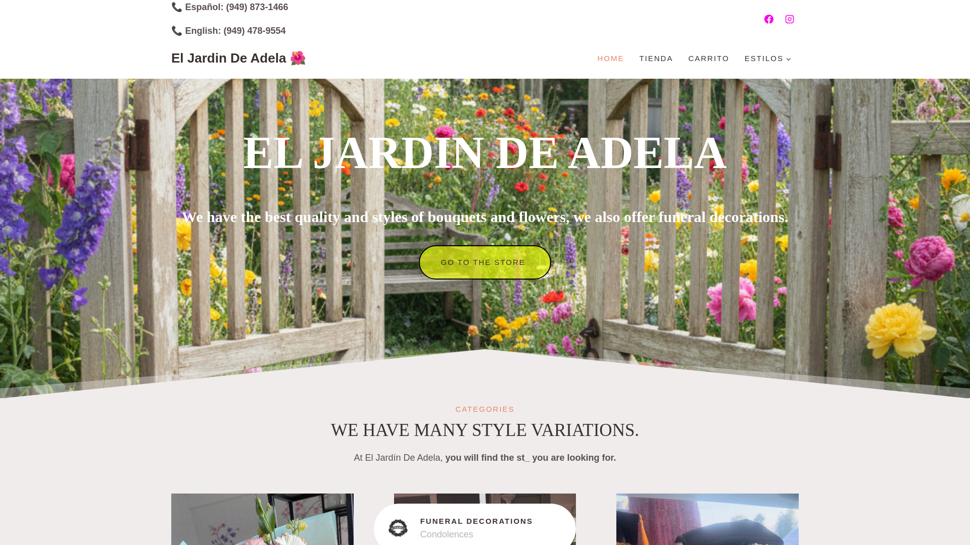 website screenshot of https://jardindeadela.com/