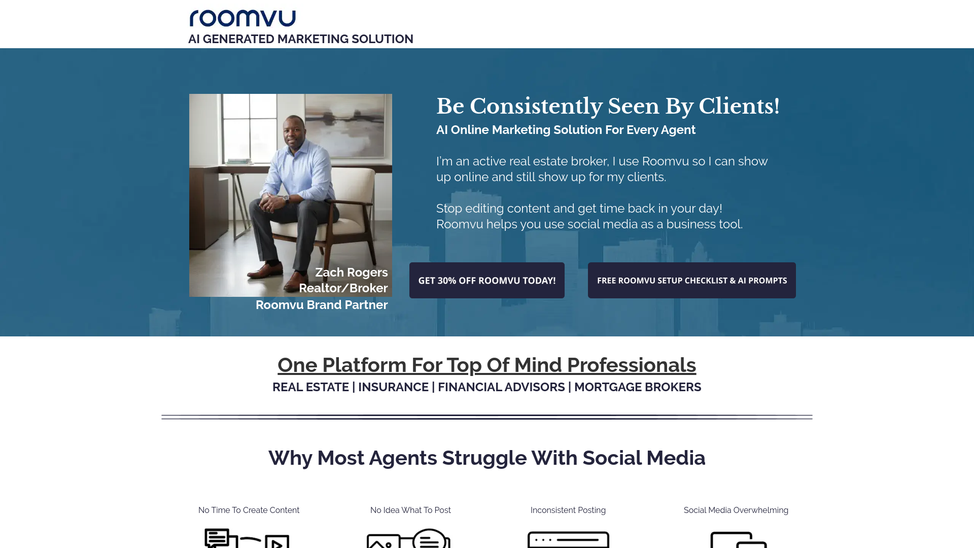 website screenshot of https://getseenbyclients.com/