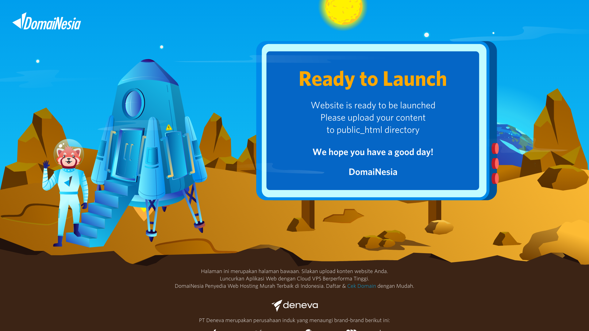 website screenshot of https://balishantiholiday.id/