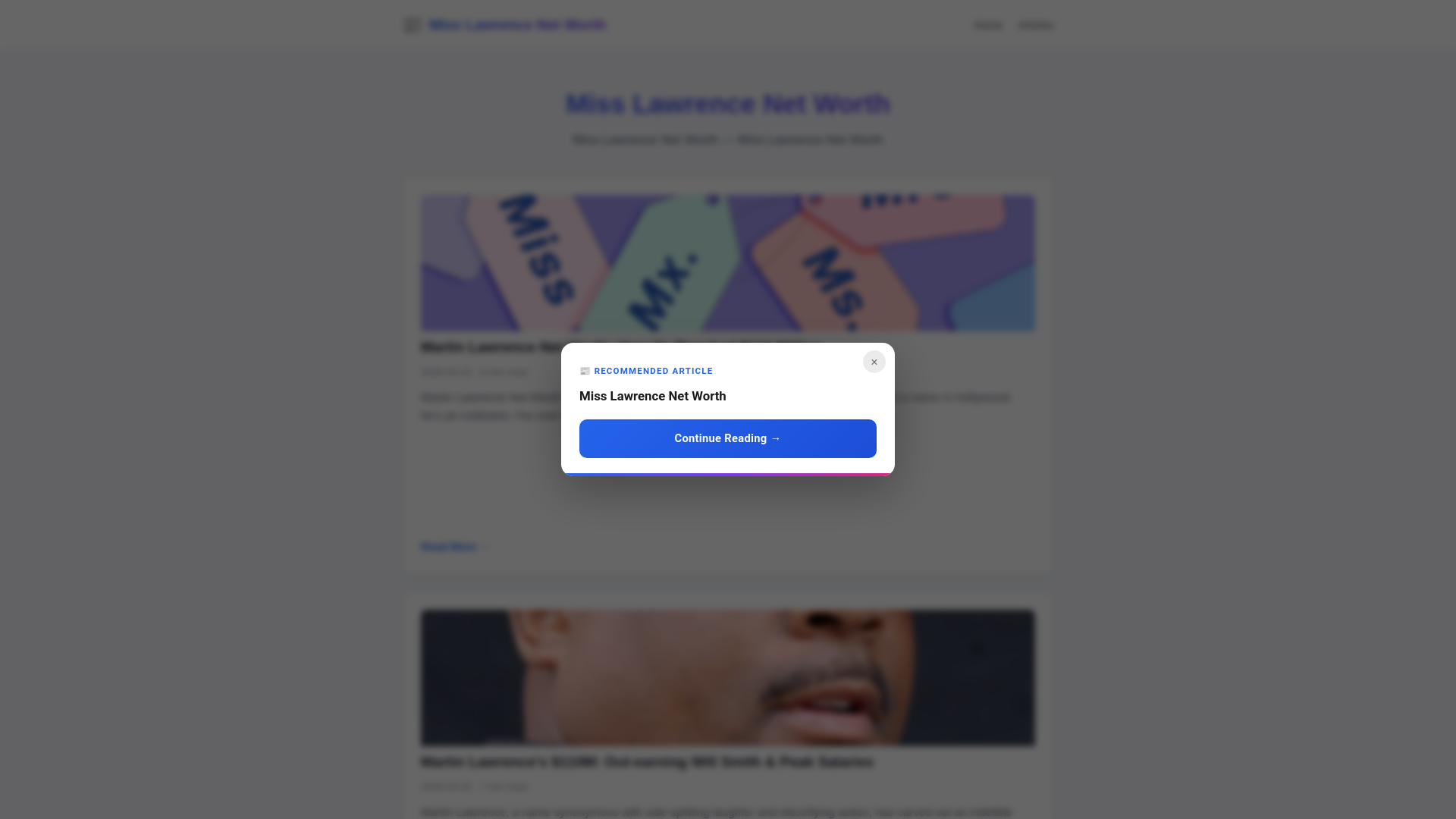 website screenshot of https://miss-lawrence-net-worth.pages.dev/
