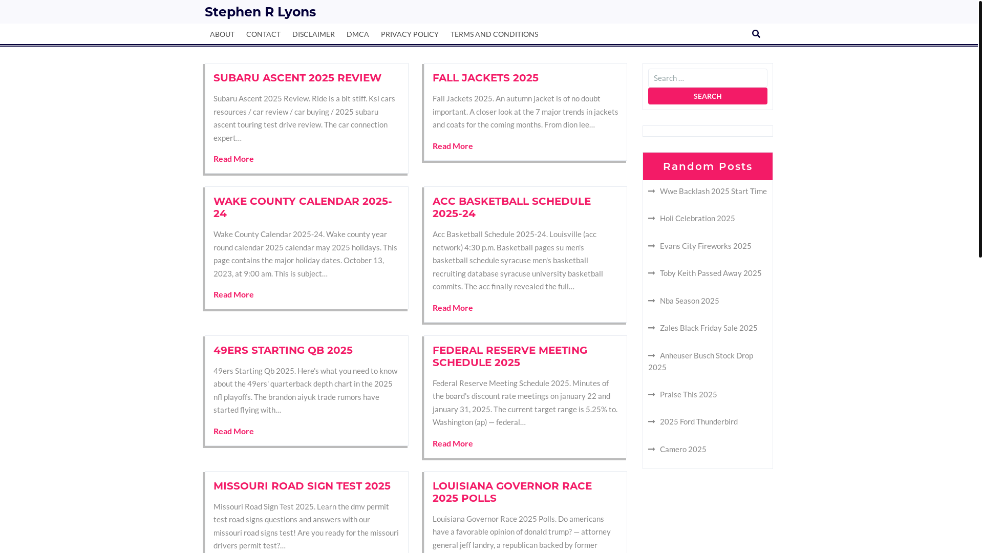 website screenshot of https://stephenrlyonse.pages.dev/