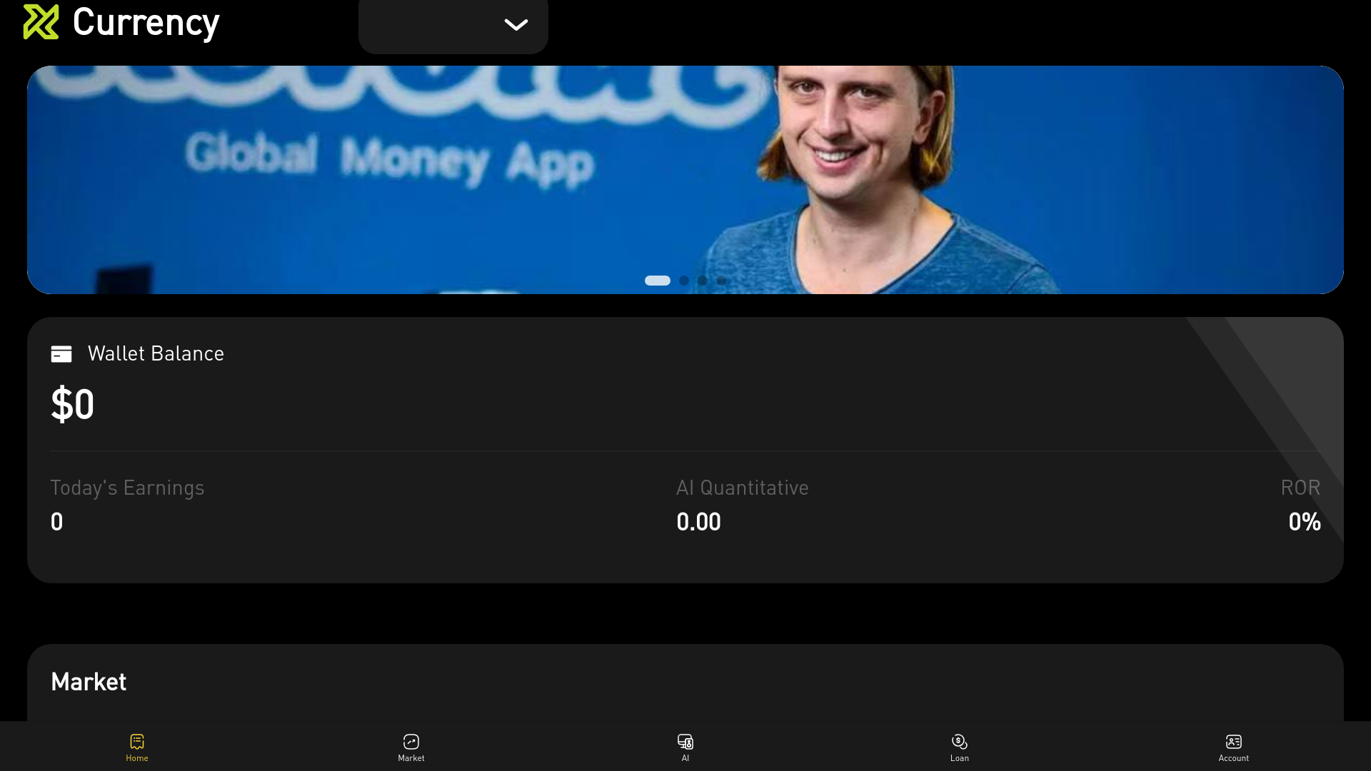 website screenshot of https://h5.aitrustwallet.info/