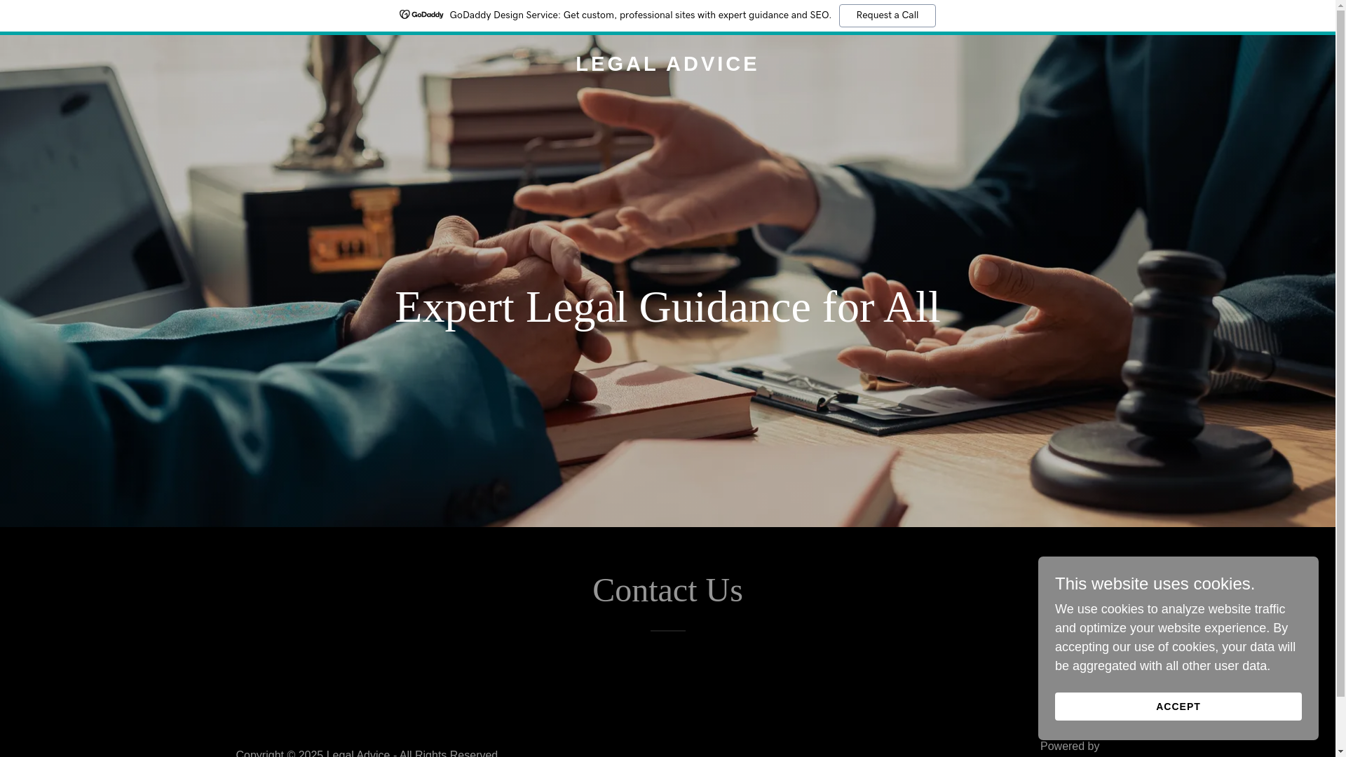 website screenshot of https://legaladvicellb.com/