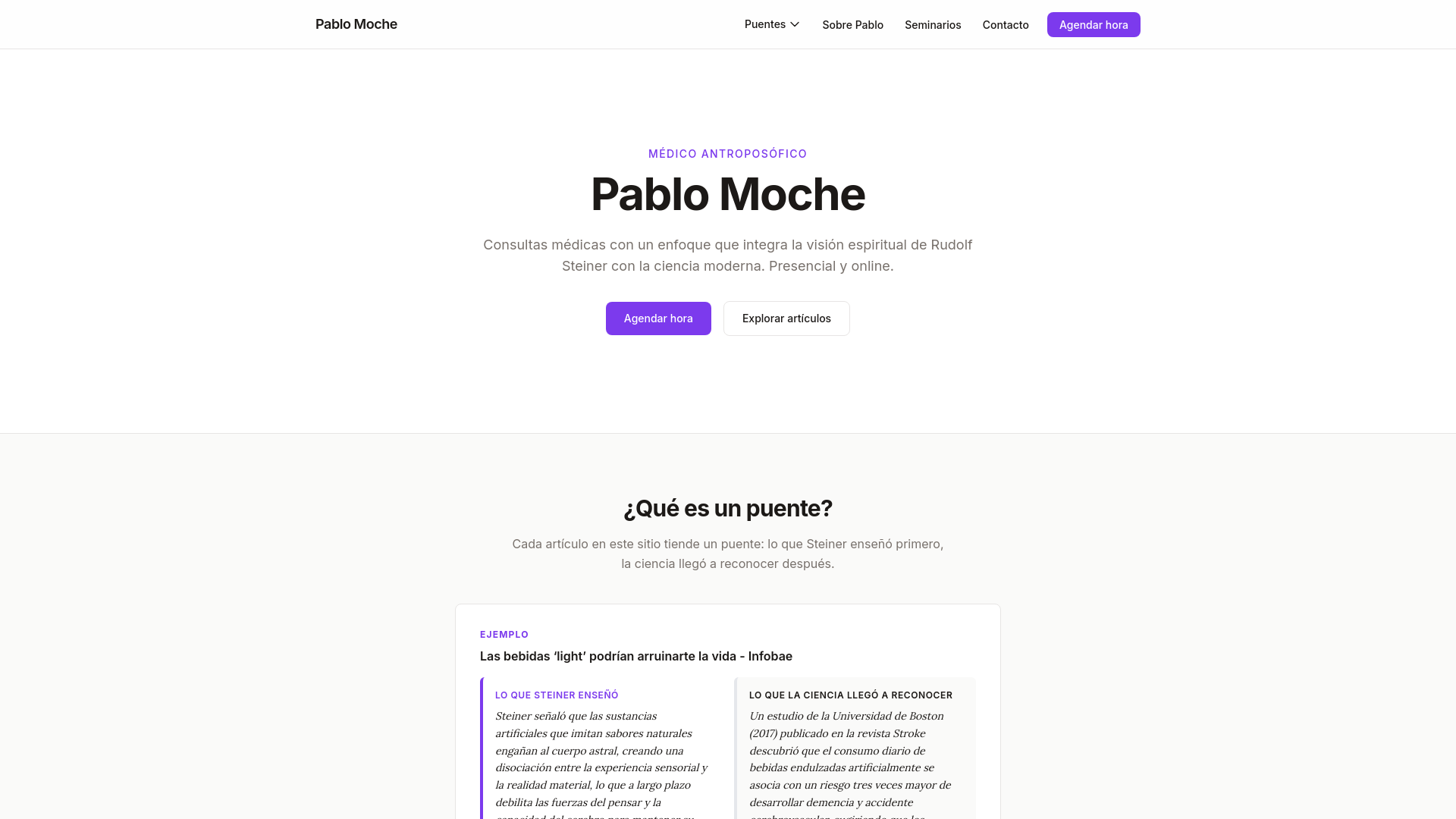 website screenshot of https://pablo-moche.pages.dev/