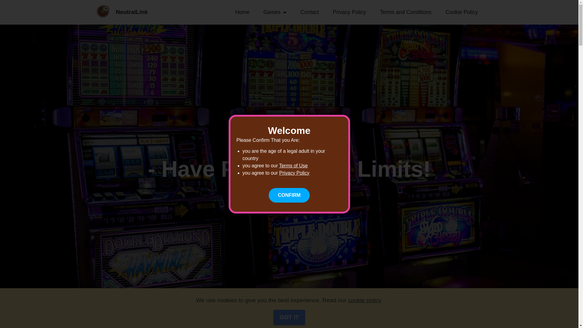 website screenshot of https://neutrallink.top/
