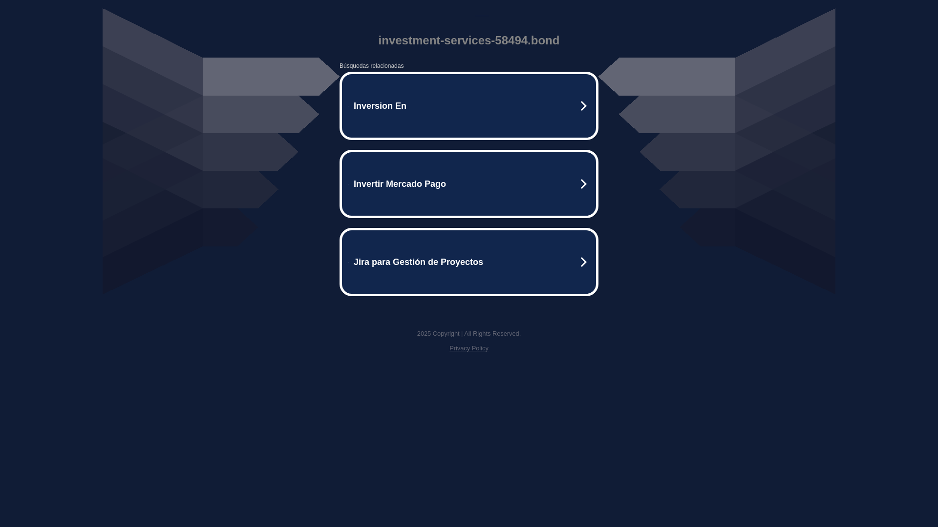 website screenshot of https://investment-services-58494.bond/