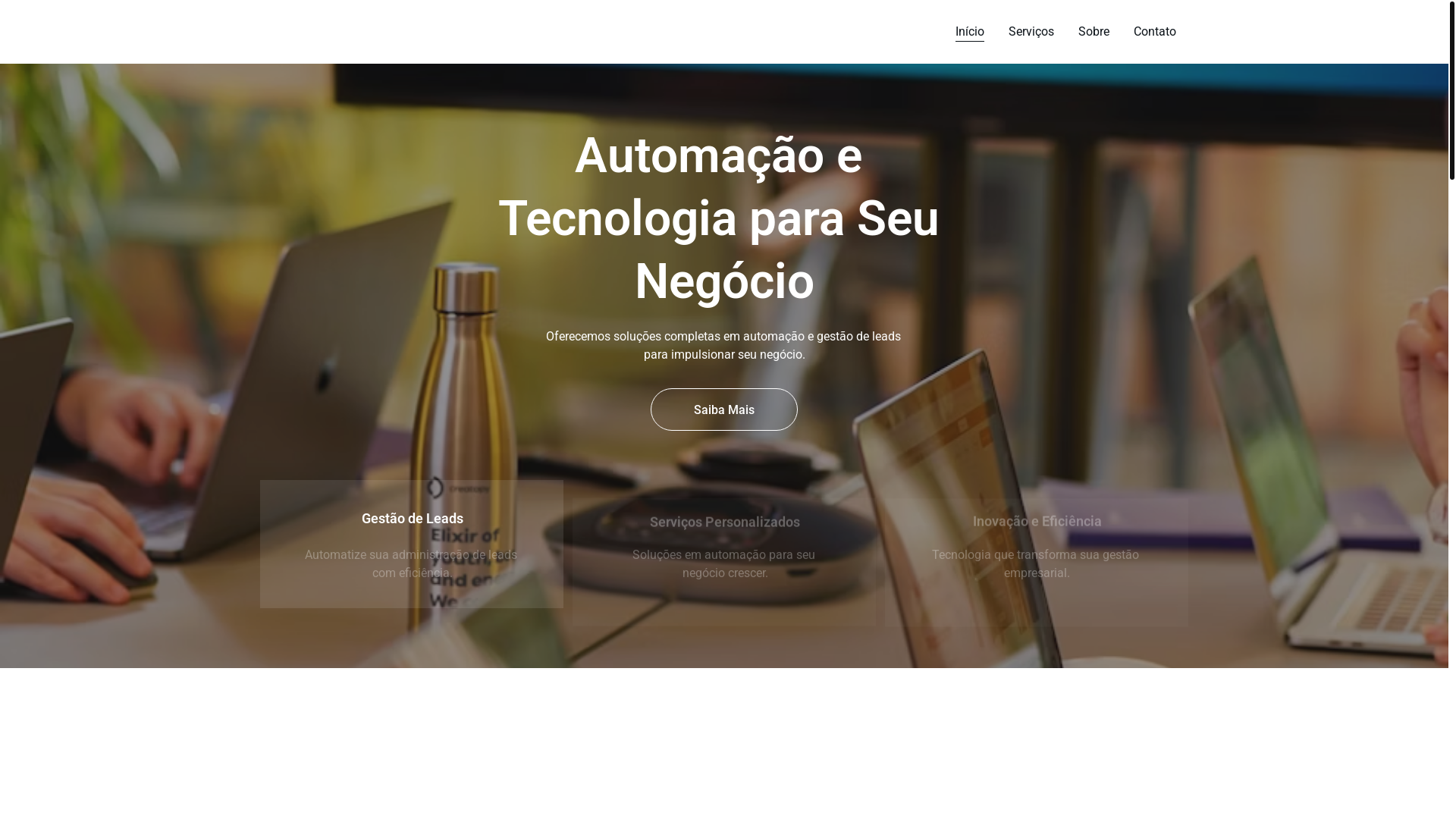 website screenshot of https://consultorianot.com/