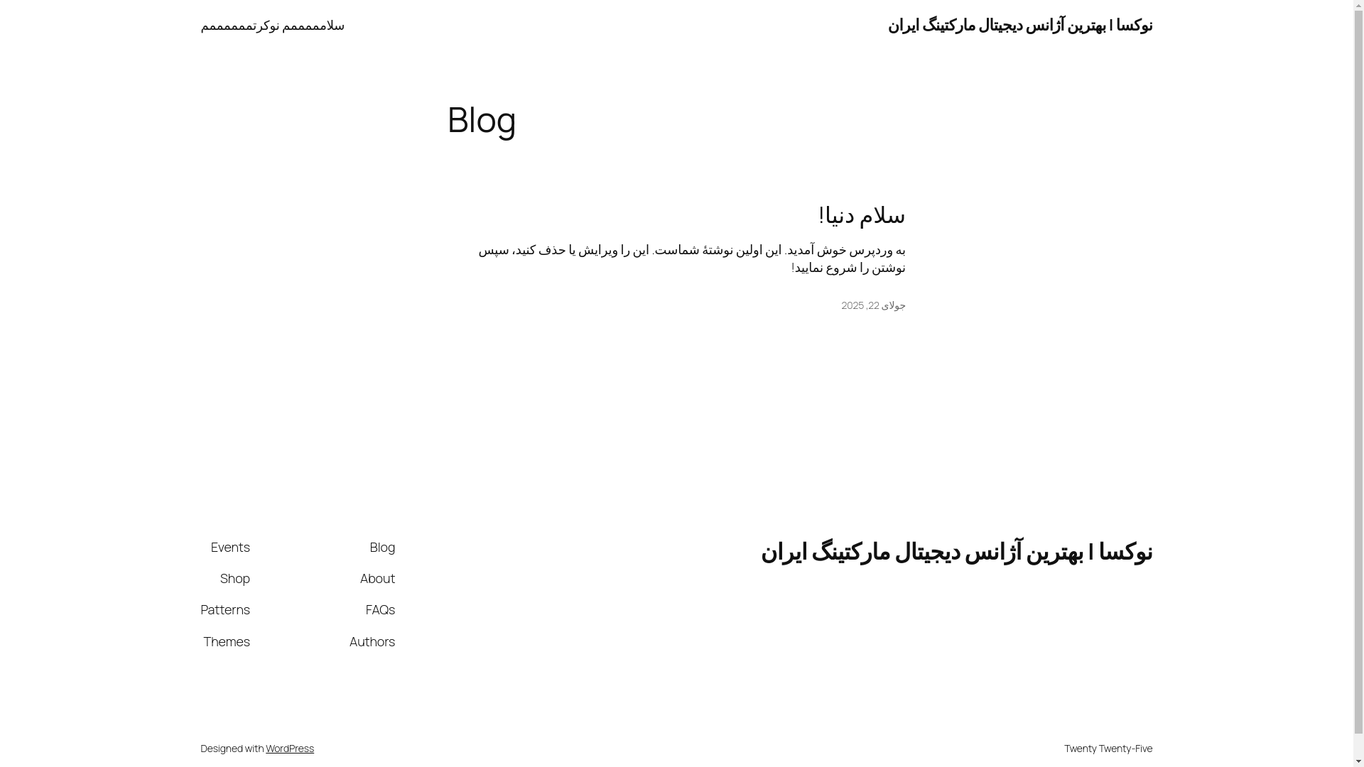 website screenshot of https://nevexa.net/