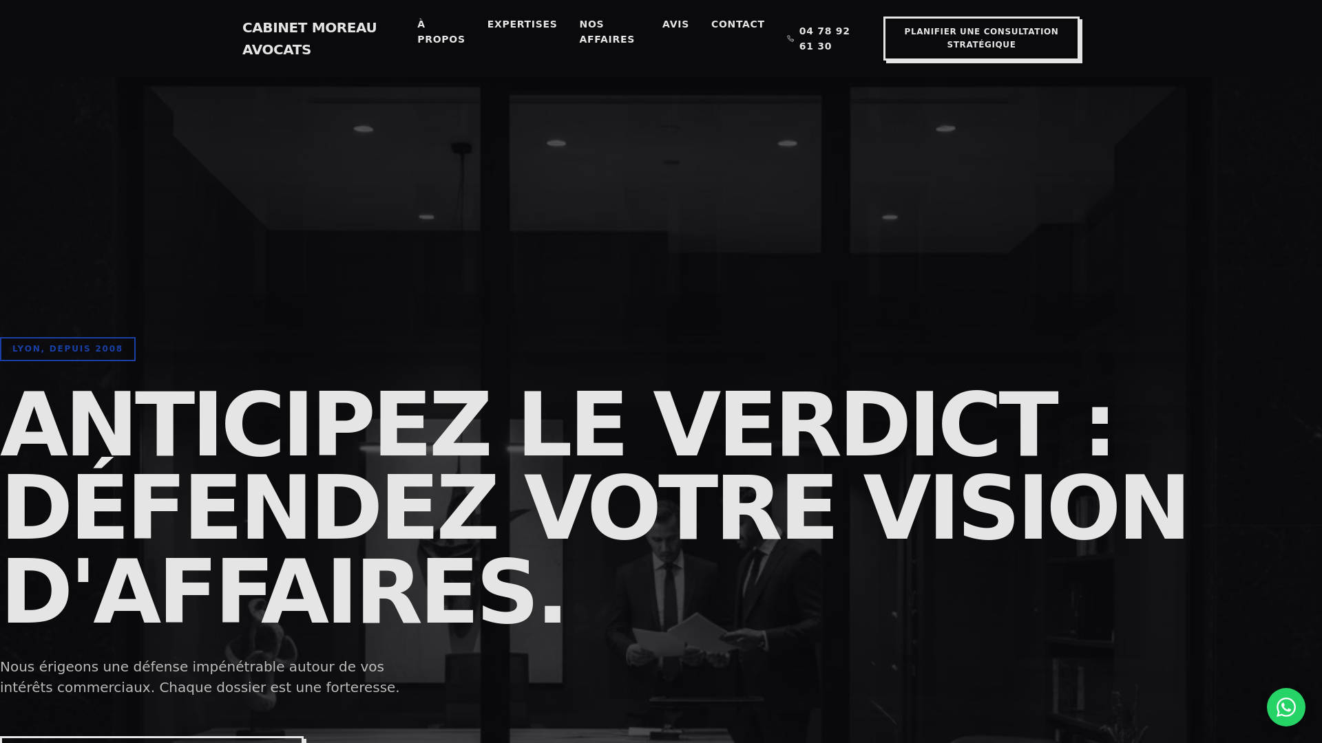 website screenshot of https://cabinet-moreau-template.pages.dev/