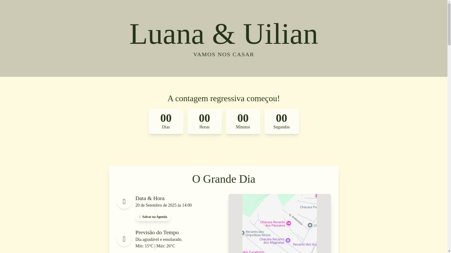 website screenshot of https://luanaeuilian.com.br/