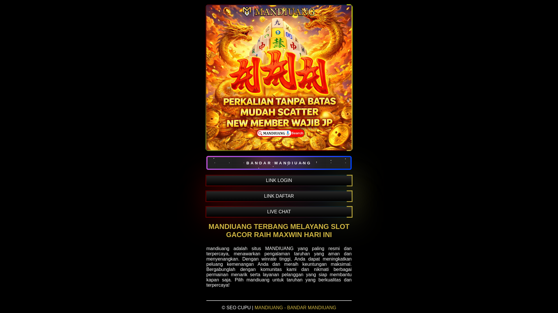 website screenshot of https://mandiuang067.pages.dev/