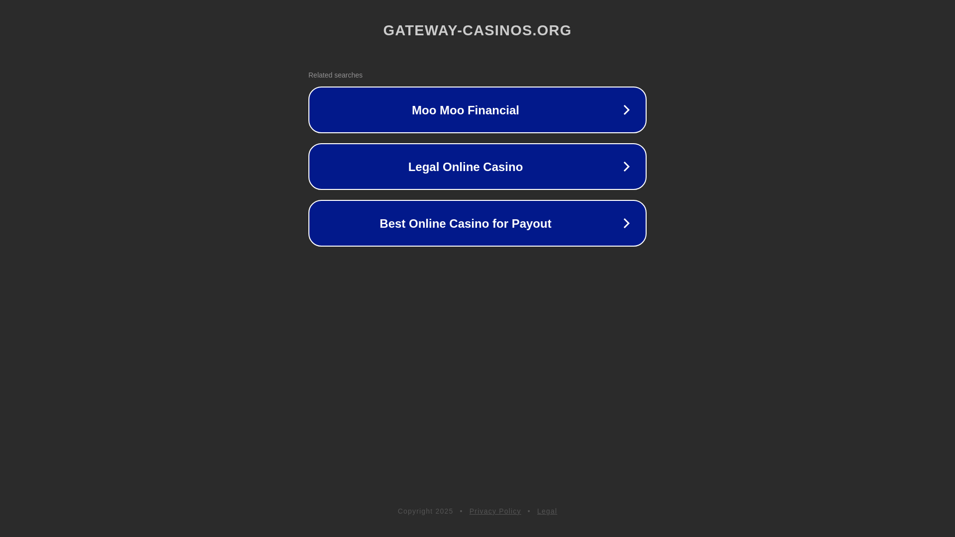 website screenshot of https://gateway-casinos.org/