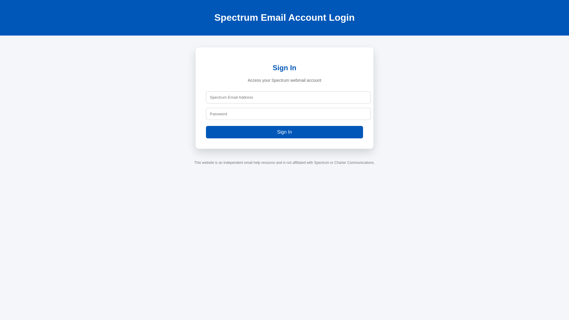 website screenshot of https://app-spectrum.com