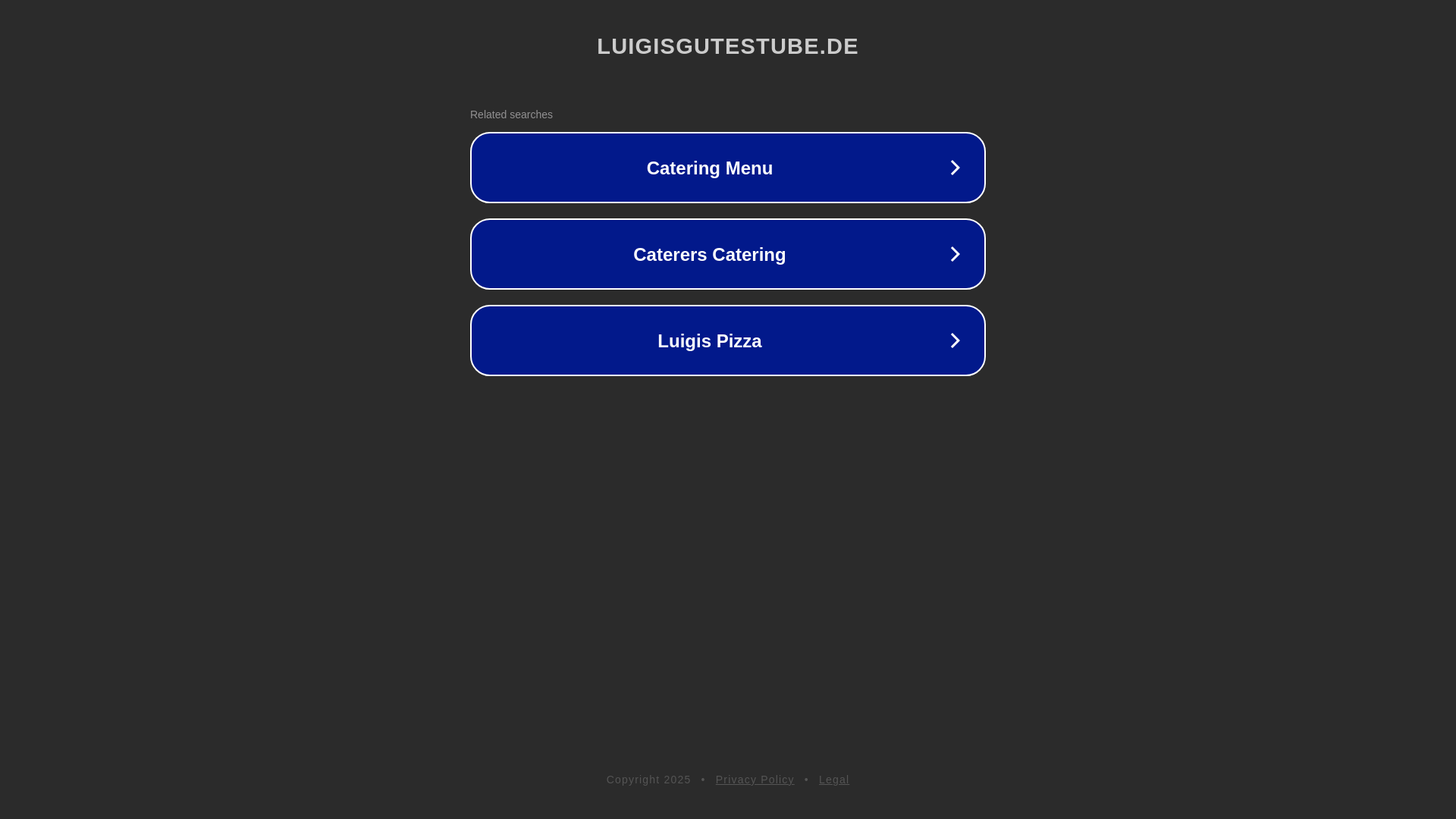 website screenshot of https://luigisgutestube.de/