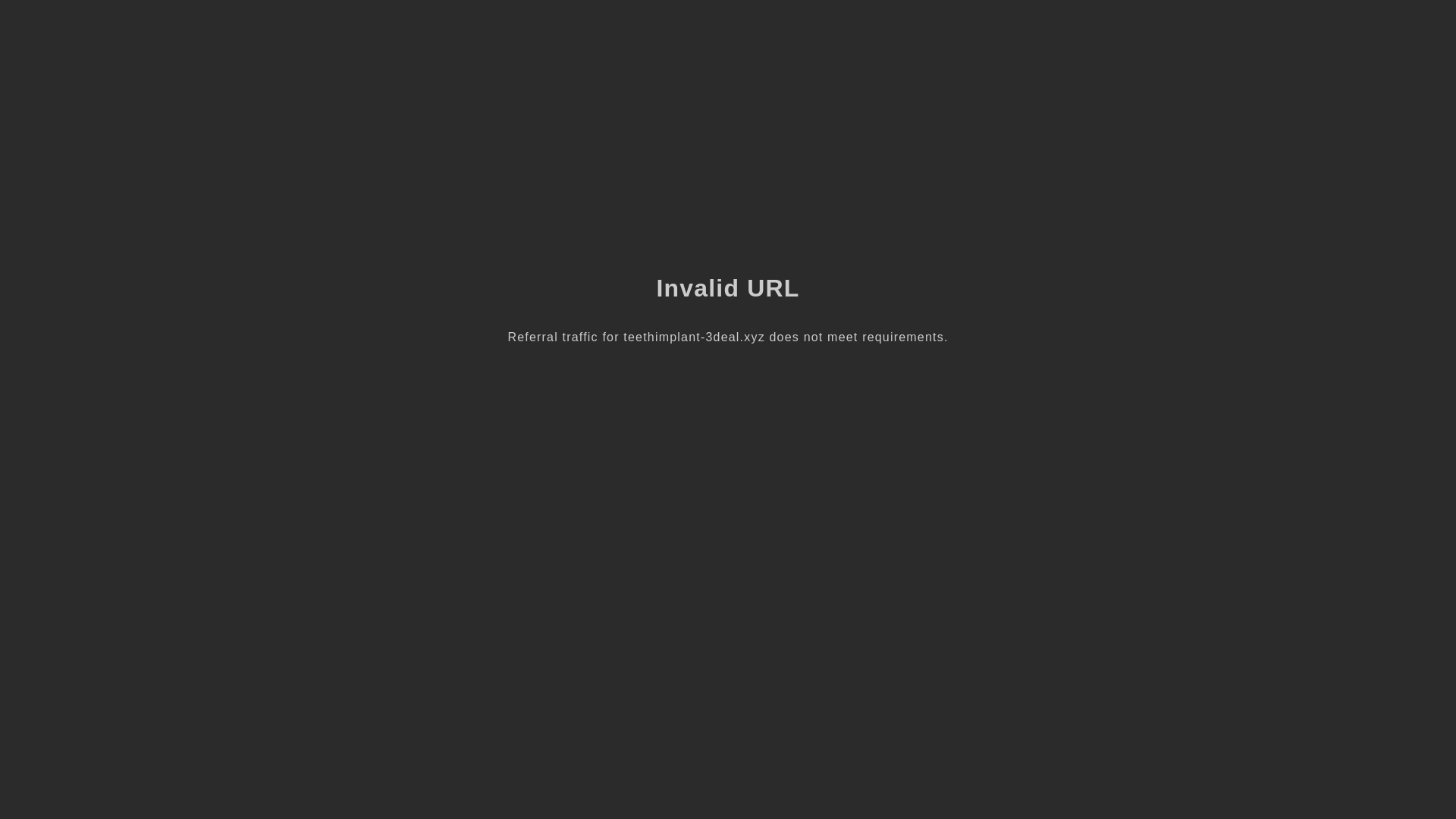 website screenshot of https://teethimplant-3deal.xyz/