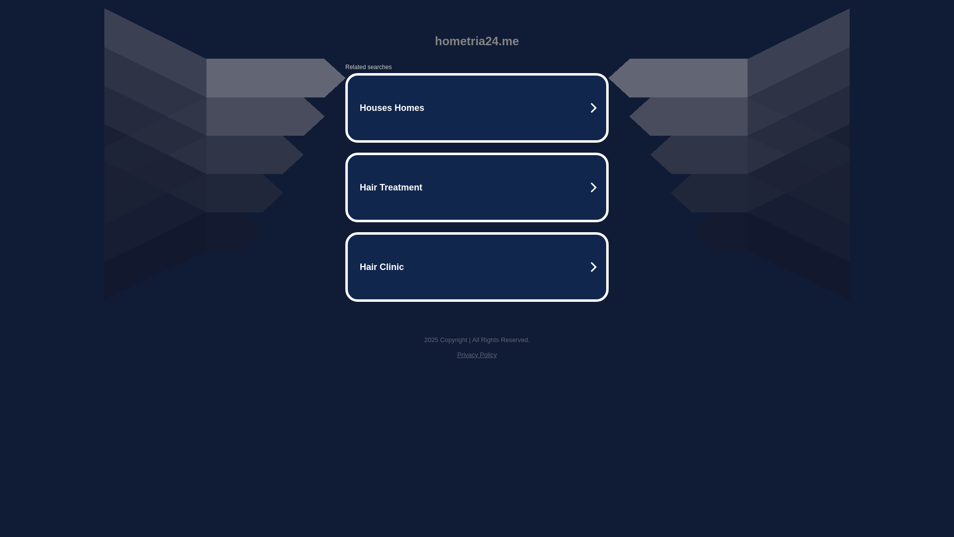 website screenshot of https://hometria24.me/