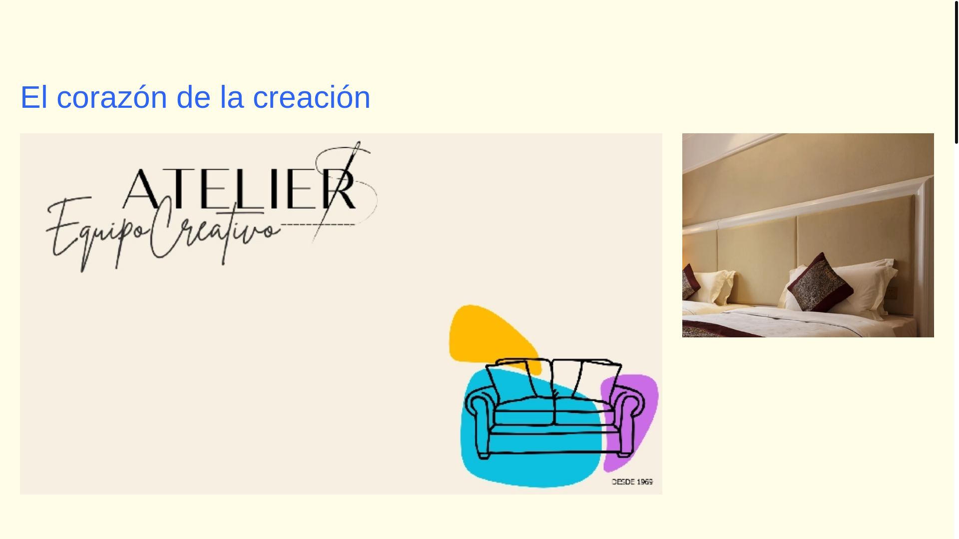 website screenshot of https://atelierequipocreativo.com/