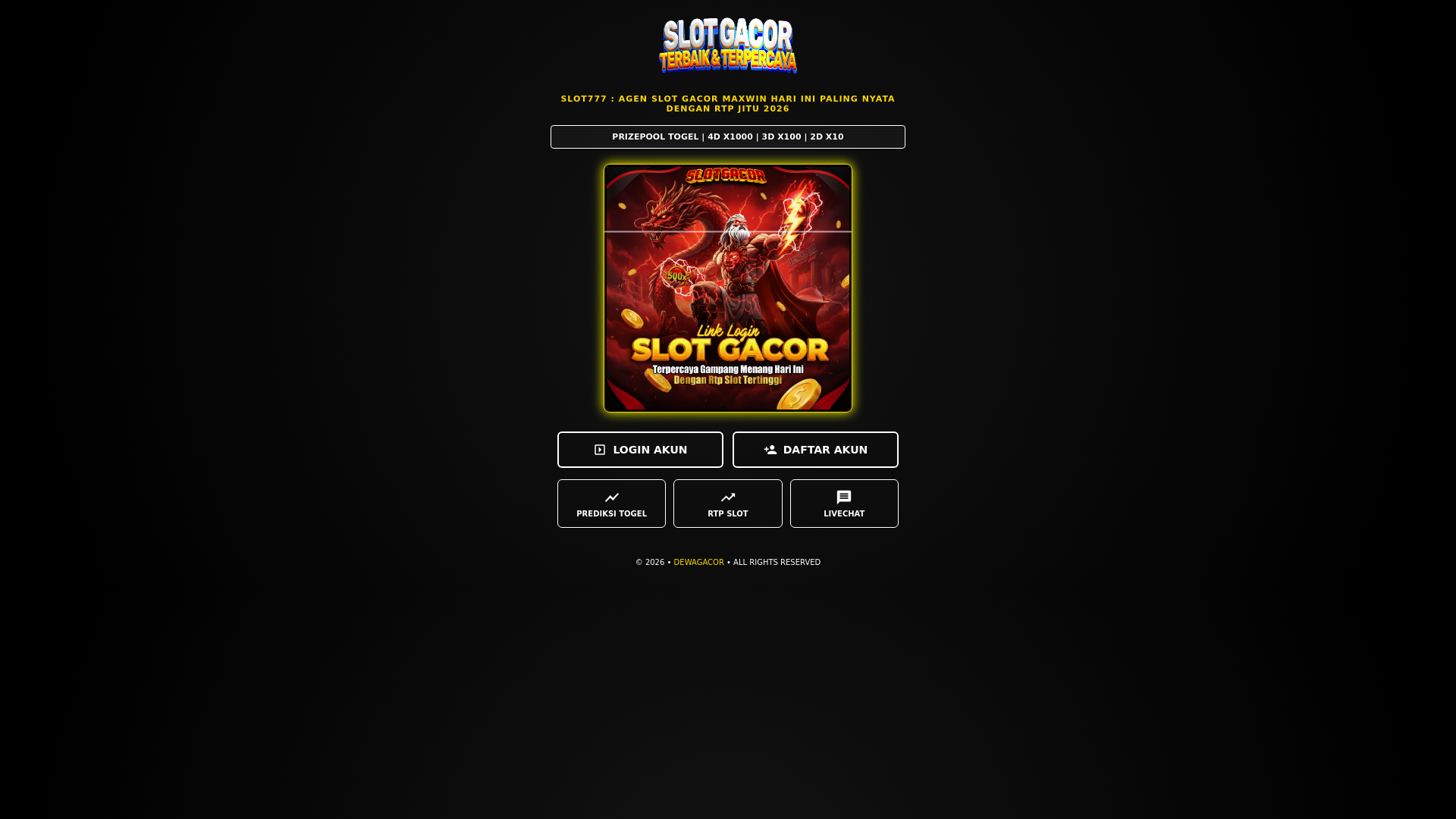 website screenshot of https://slot777-9qb.pages.dev/