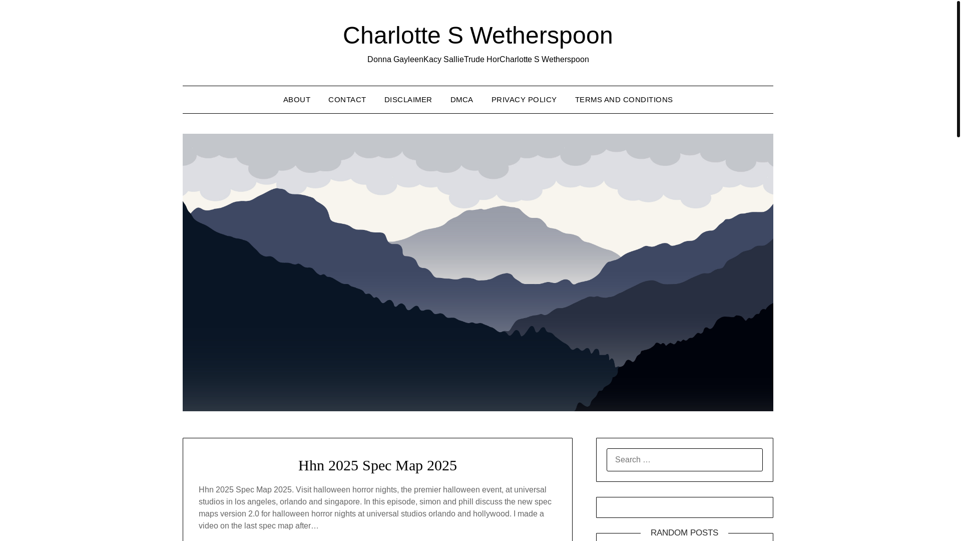 website screenshot of https://charlotteswetherspoon.pages.dev/