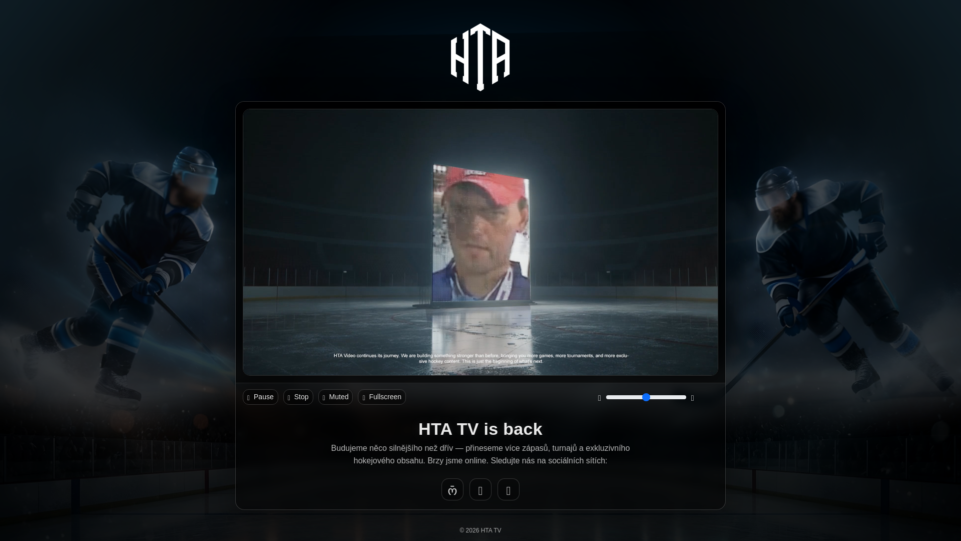 website screenshot of https://htatv.cz/