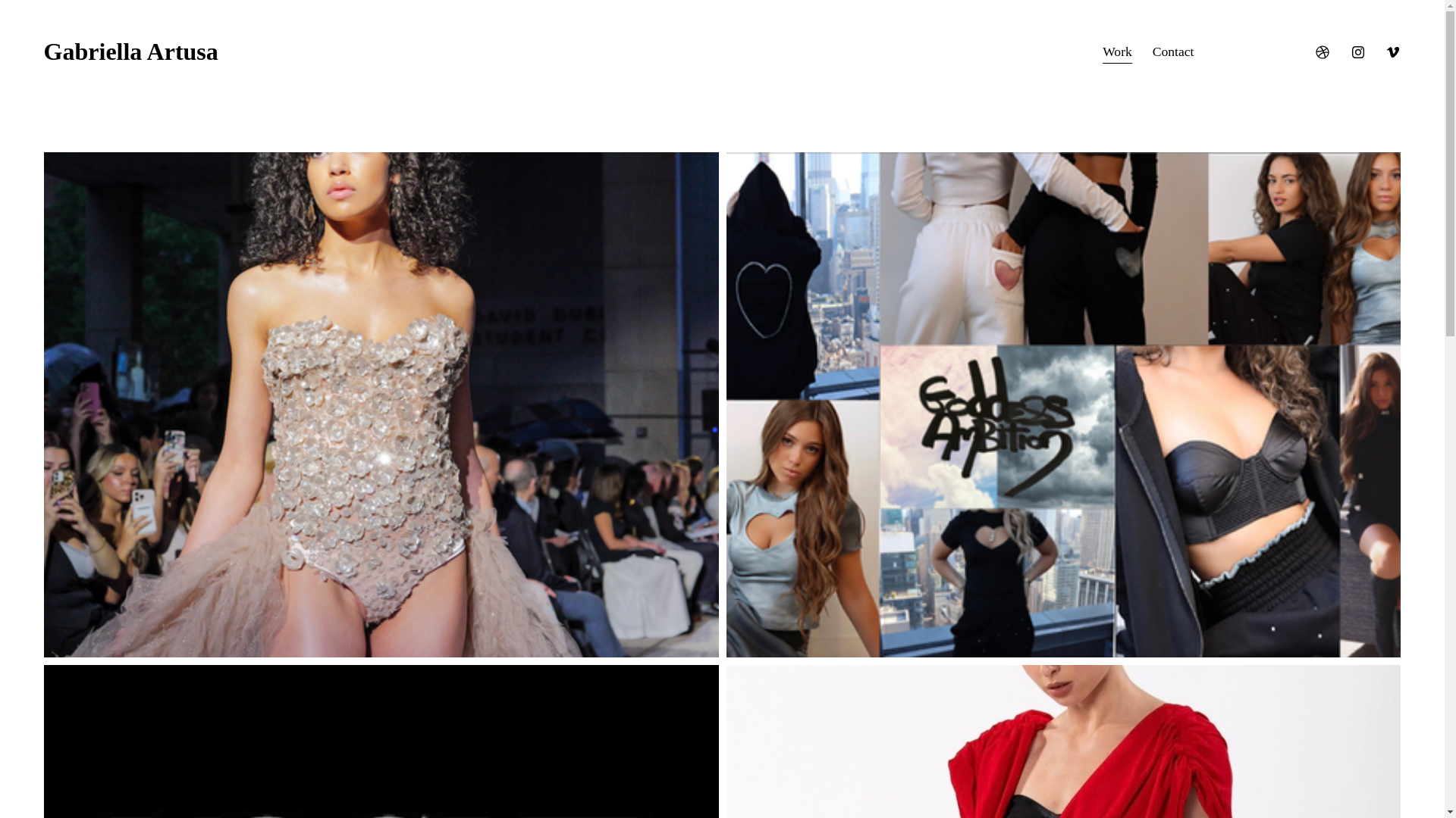 website screenshot of https://gabriellaartusa.com/