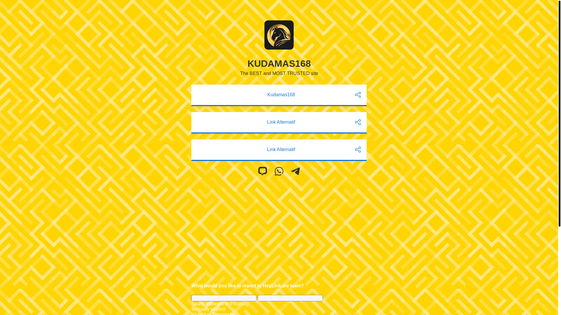 website screenshot of https://kudamas168domain.com/