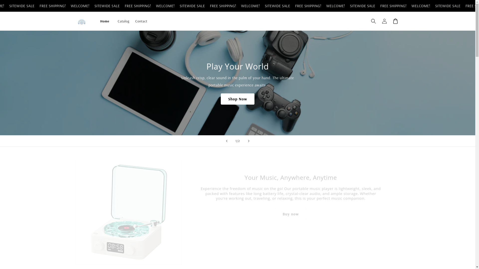website screenshot of https://volttechnology.store/