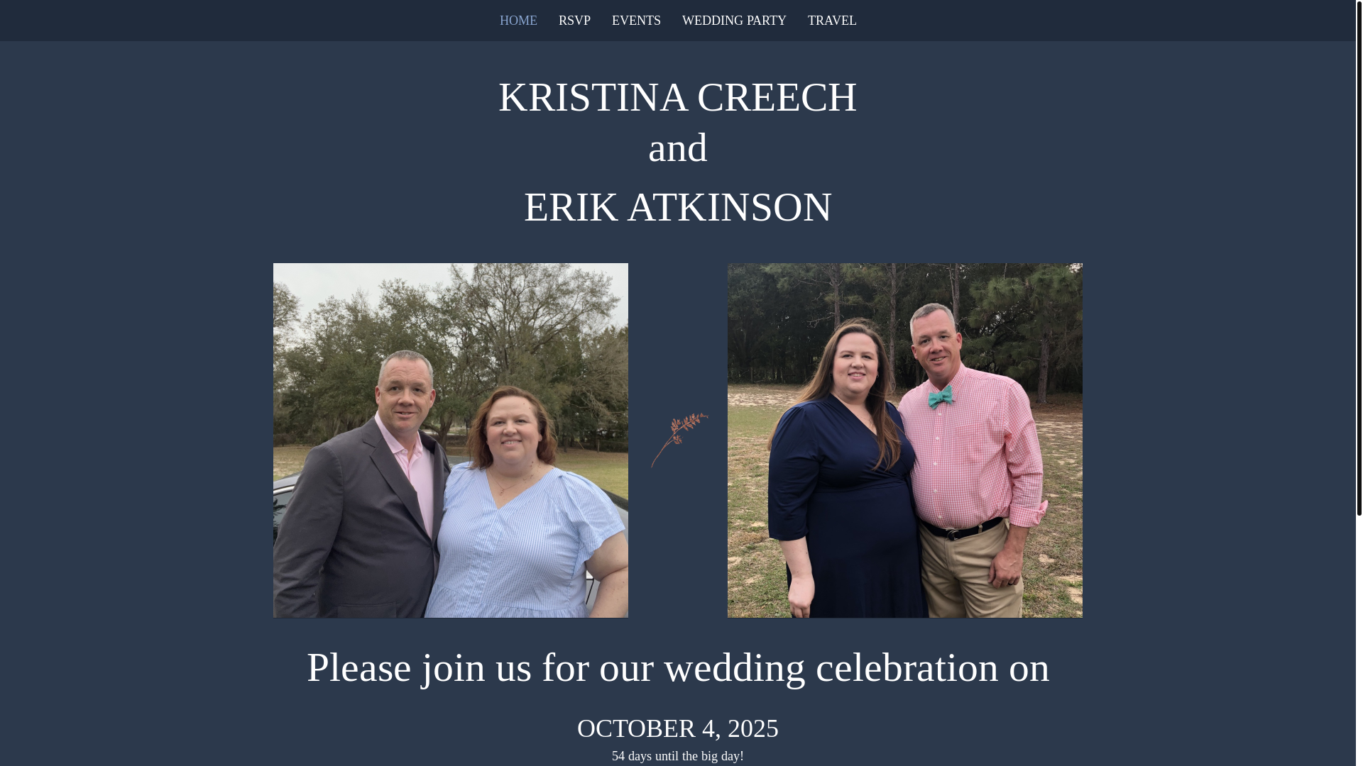 website screenshot of https://happilyeveratkinson-10062025.com/