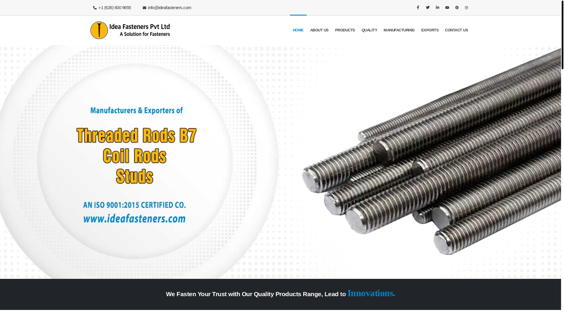 website screenshot of https://bookerrods.com/