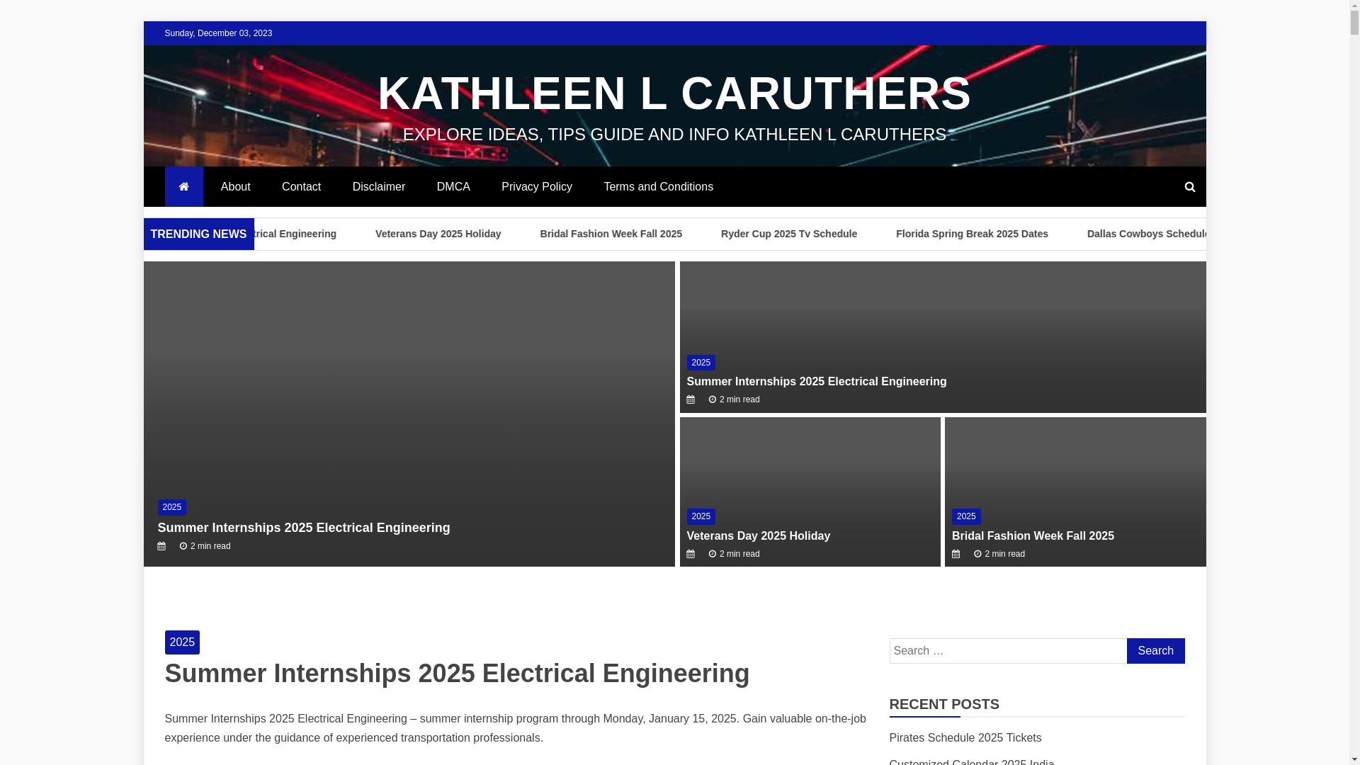 website screenshot of https://kathleenlcaruthersr.pages.dev/