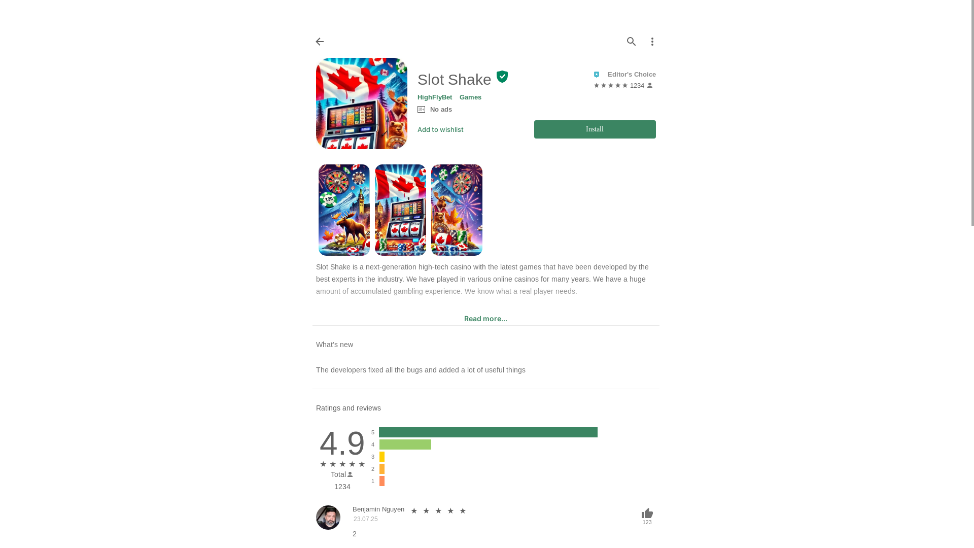 website screenshot of https://canadaapp.sbs/