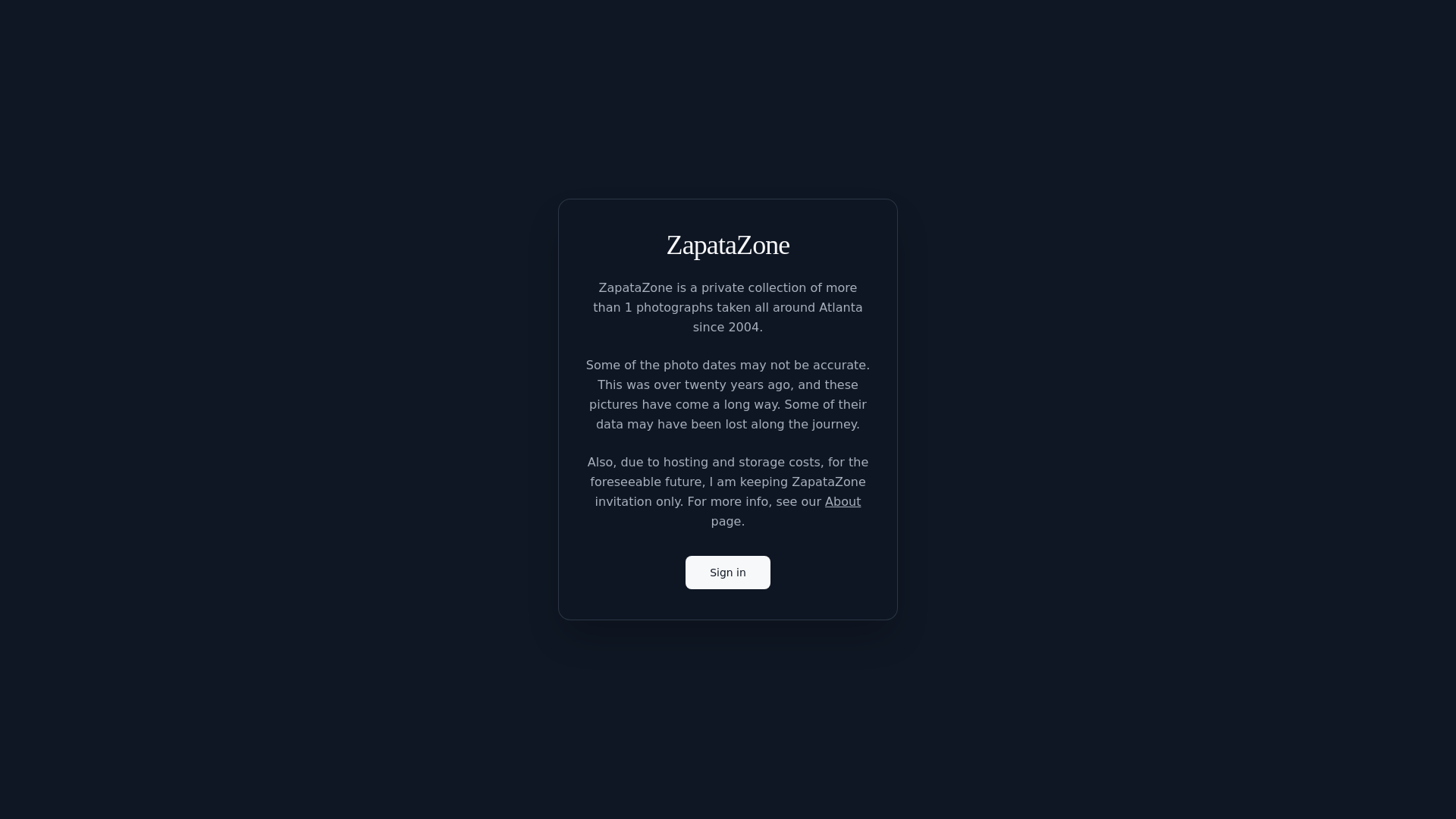 website screenshot of https://zapatazone.pages.dev/