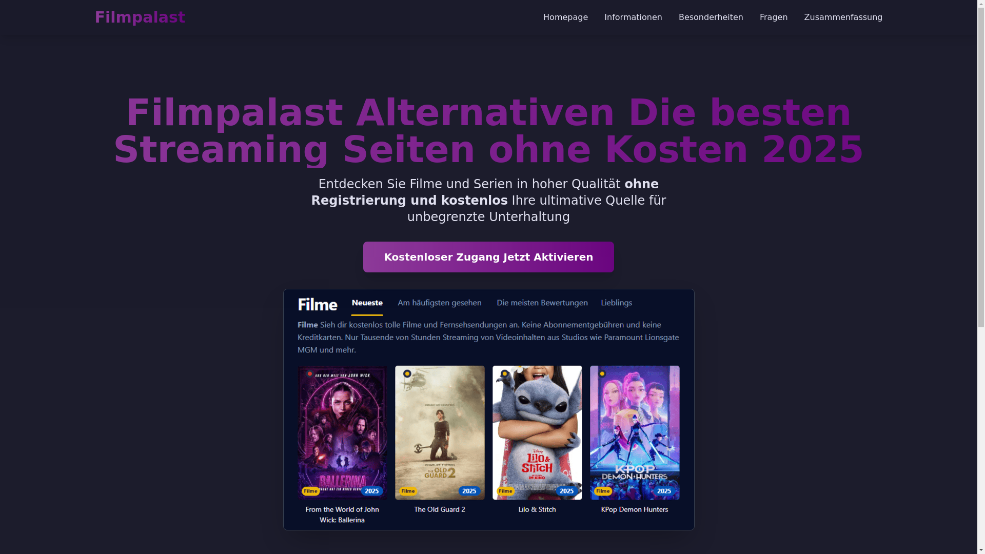 website screenshot of https://filmpalast-yqtr.pages.dev/