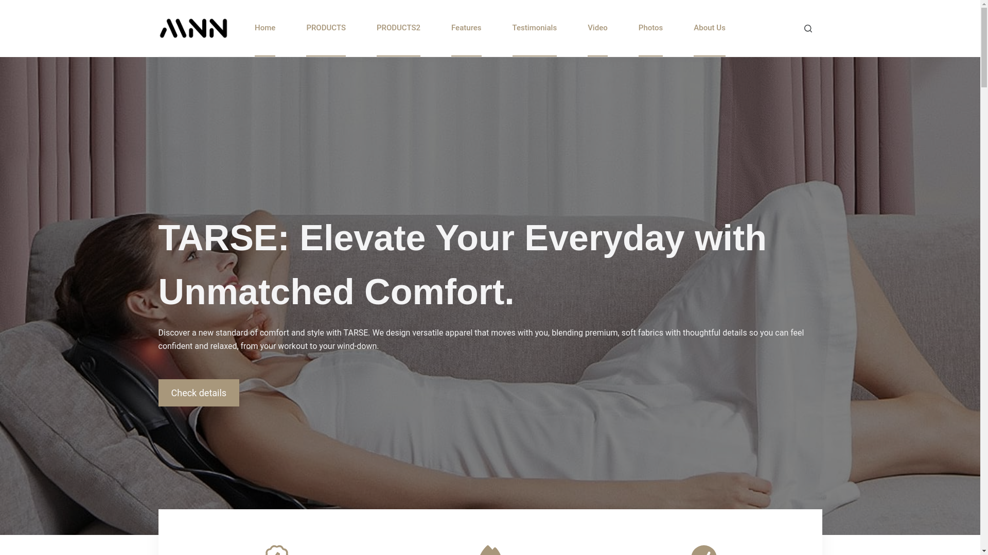 website screenshot of https://thetarse.com/