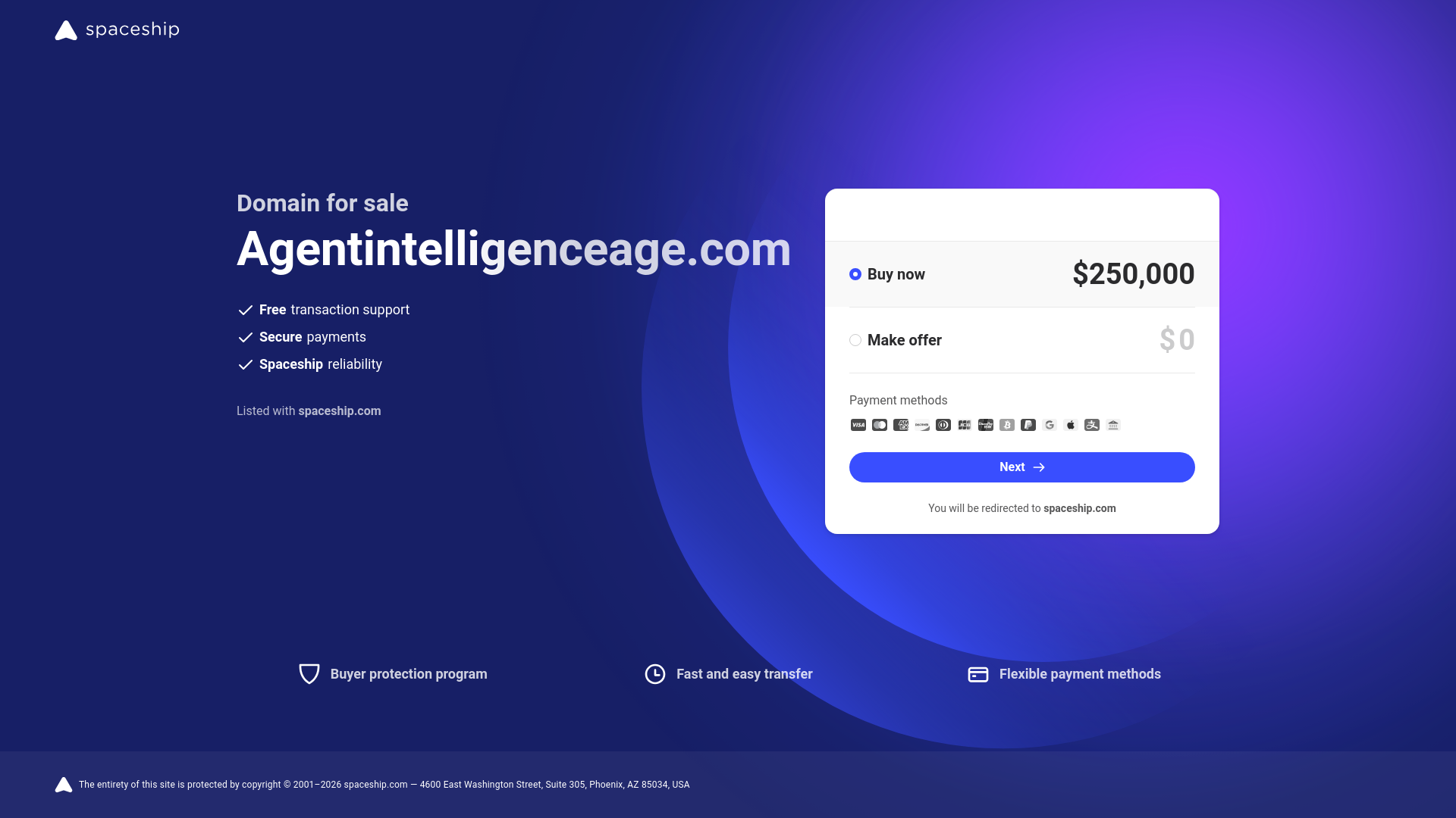 website screenshot of https://agentintelligenceage.com/