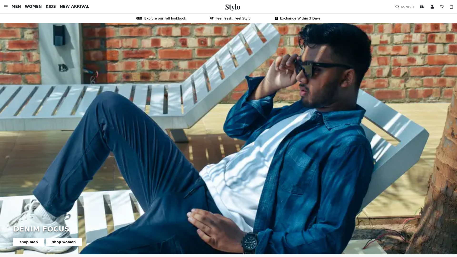 website screenshot of https://stylolifestyle.com/