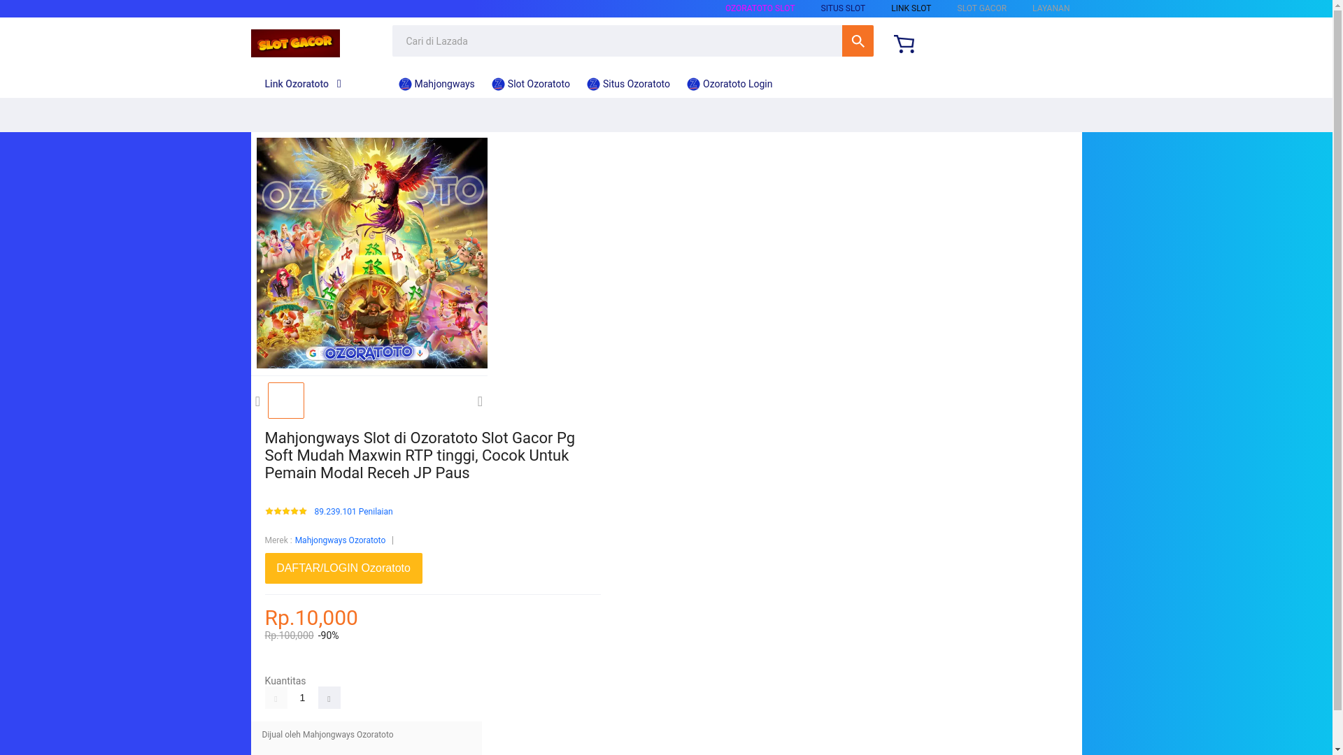website screenshot of https://mahjongwaysslot.pages.dev/