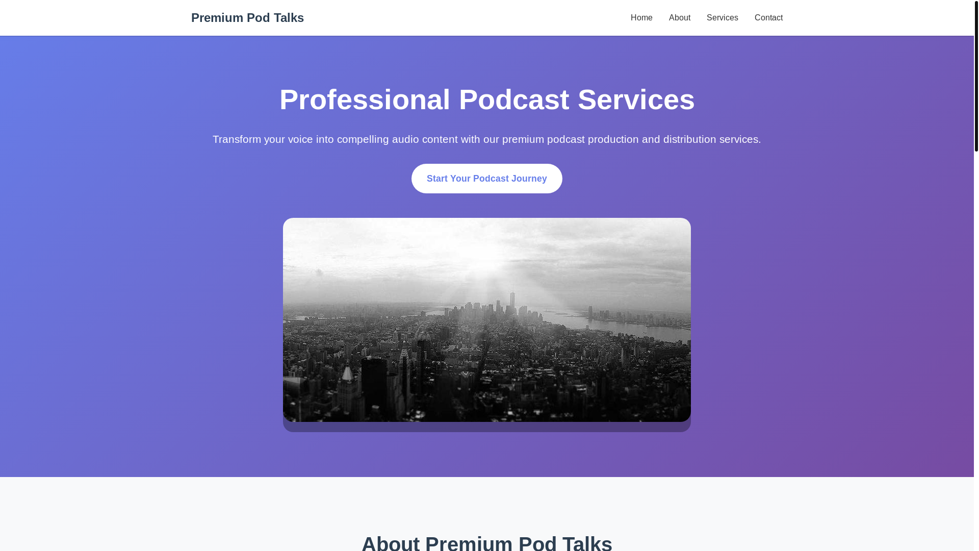 website screenshot of https://premiumpodtalks.sbs/