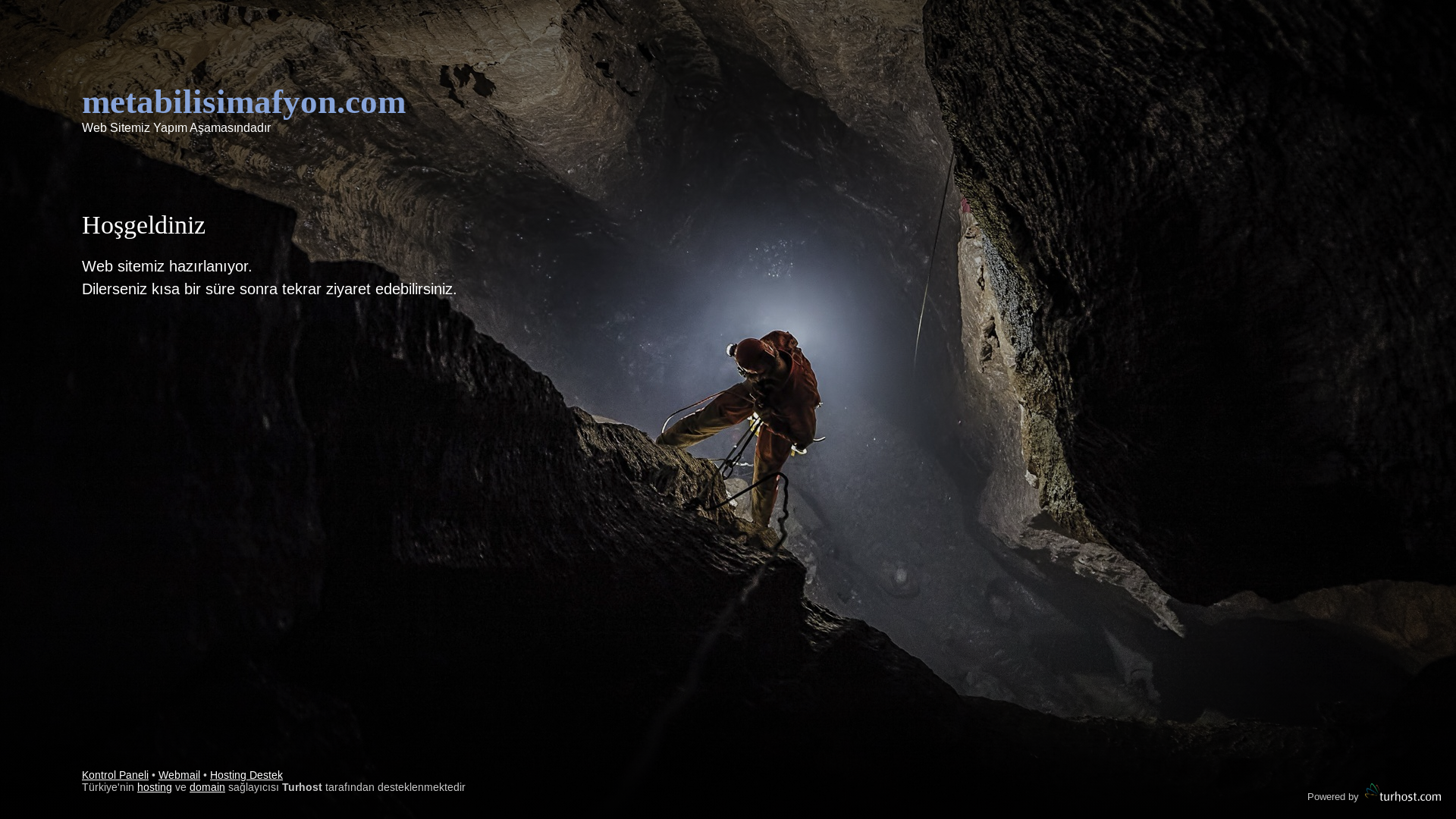 website screenshot of https://metabilisimafyon.com/