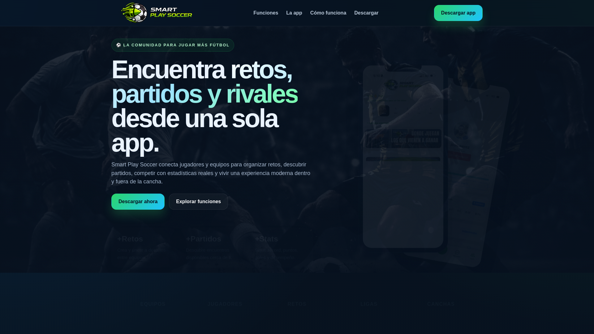 website screenshot of https://smartplaysoccer.com/