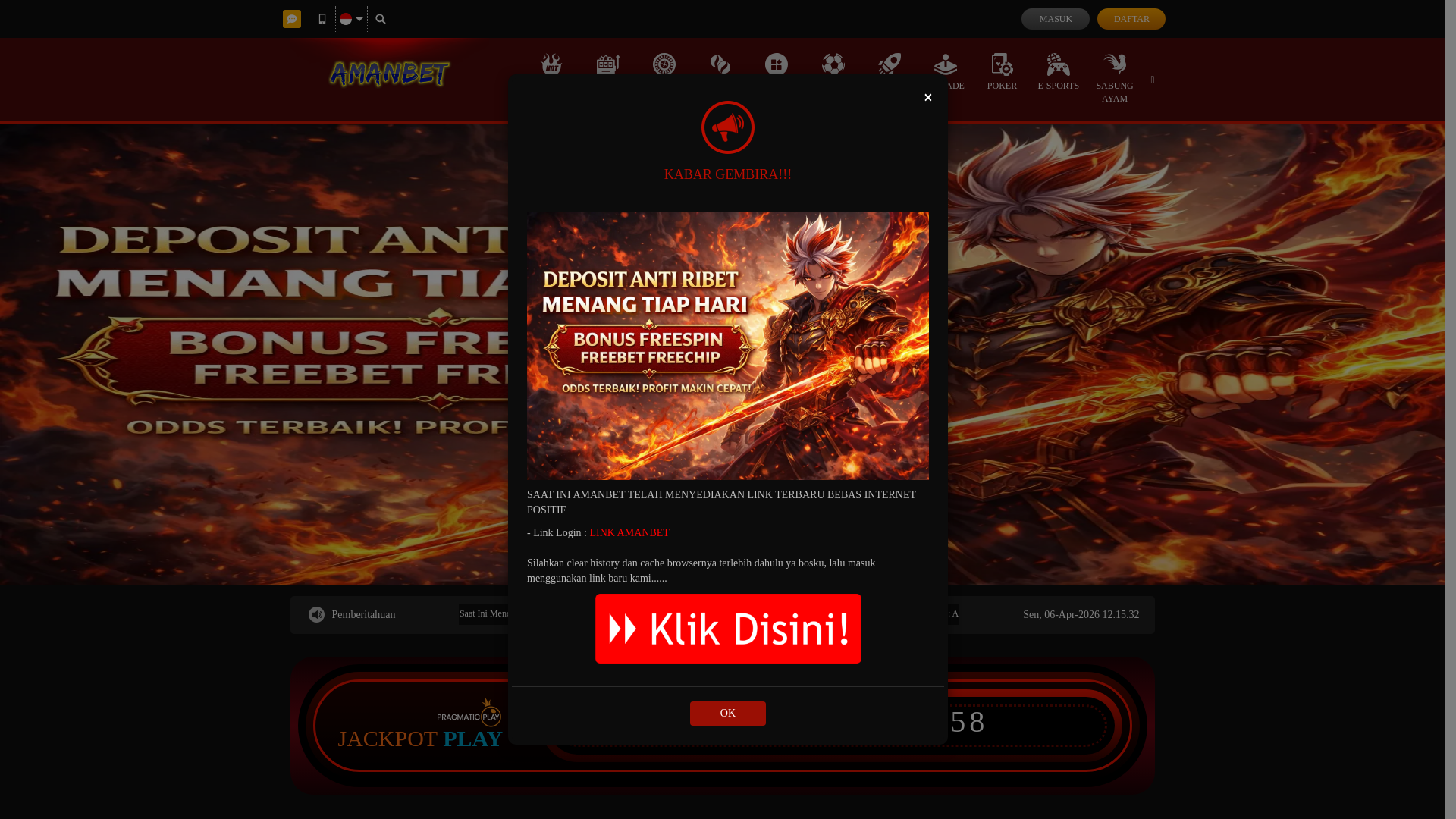 website screenshot of https://aman-bet.org/