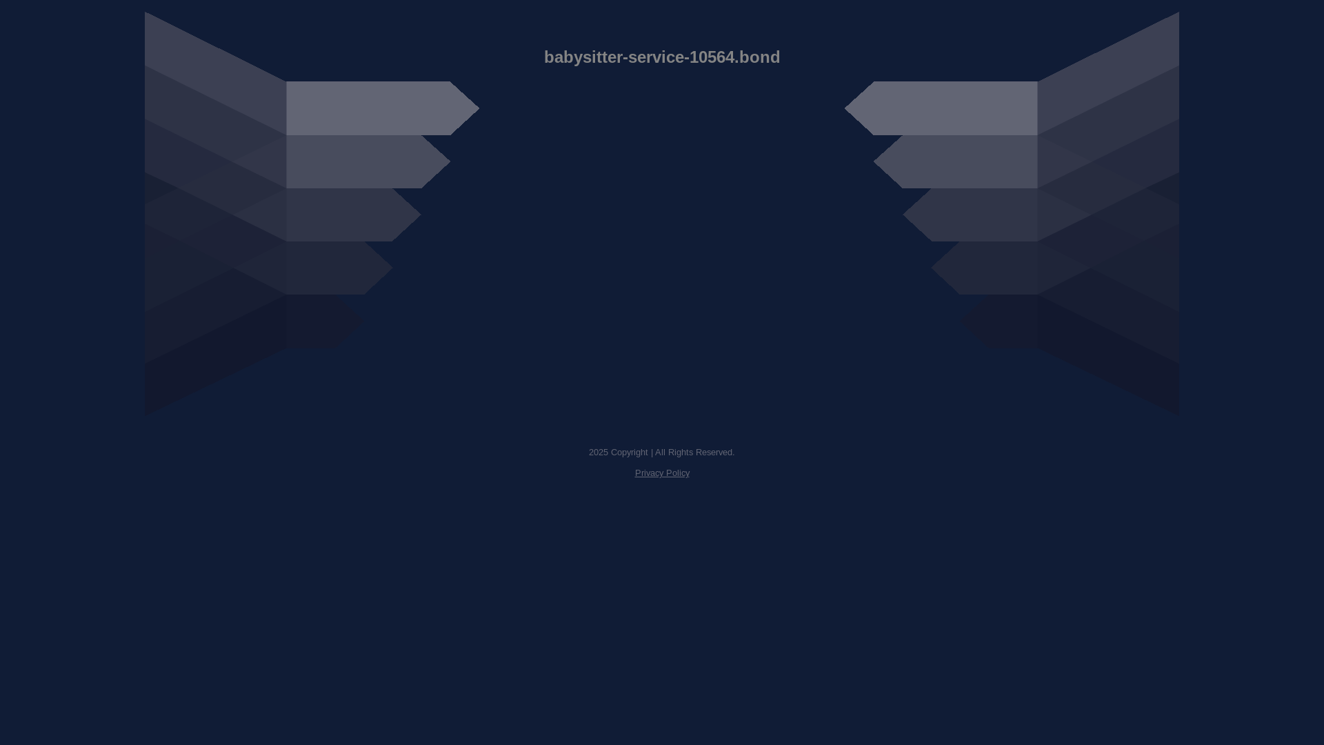 website screenshot of https://babysitter-service-10564.bond/