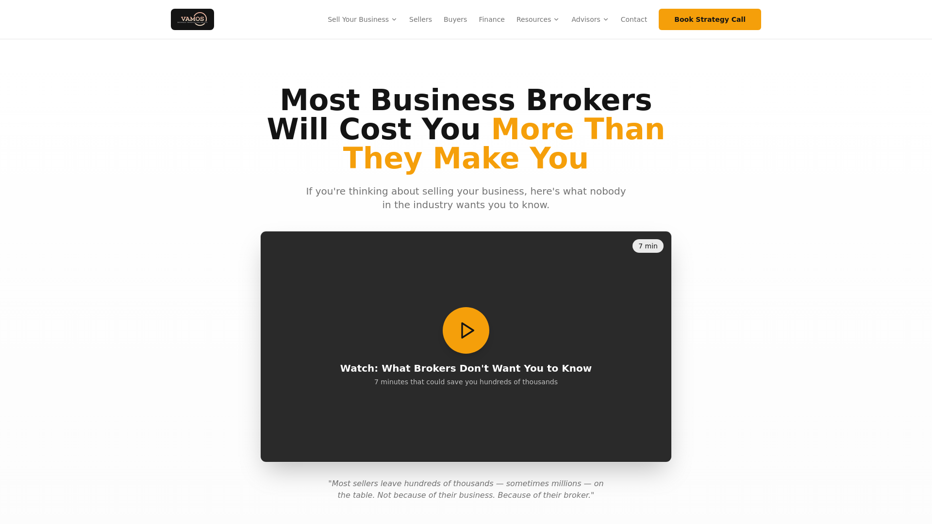 website screenshot of https://purebusinessvaluation.org