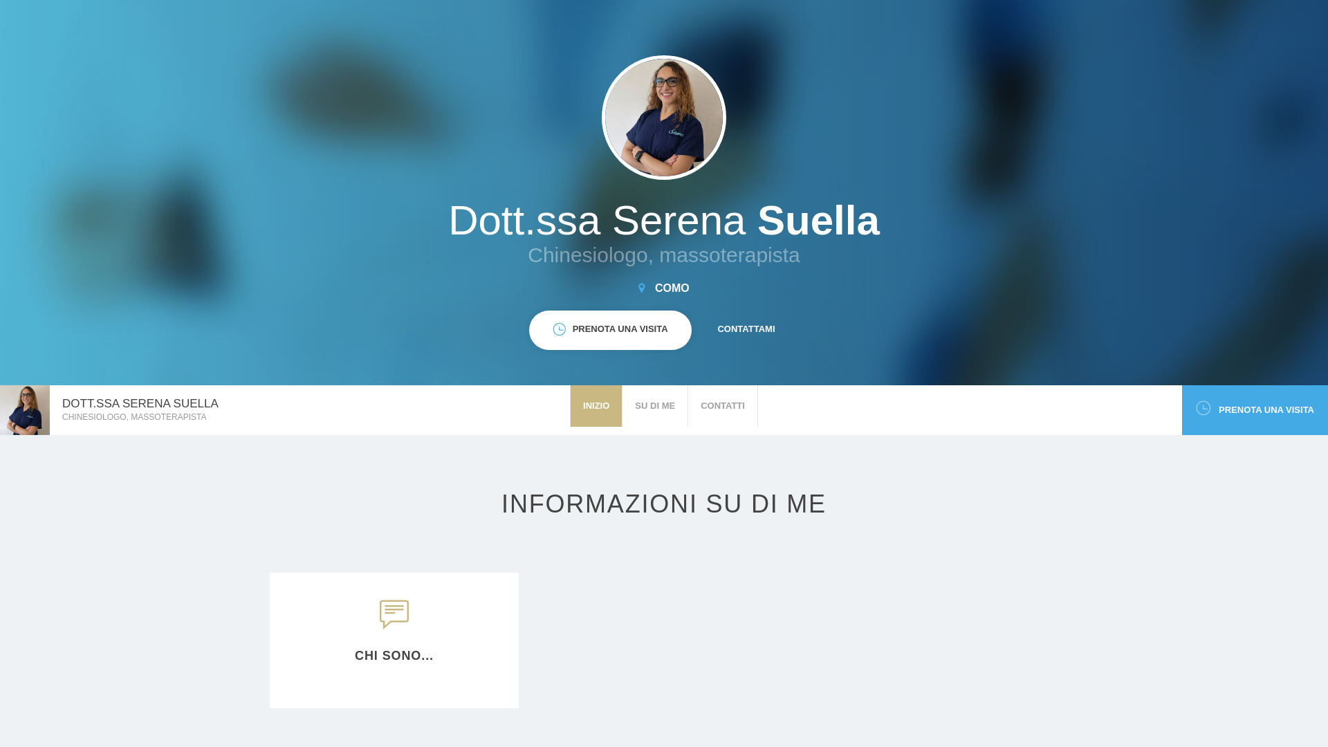 website screenshot of https://serenasuellamassoterapia.com/