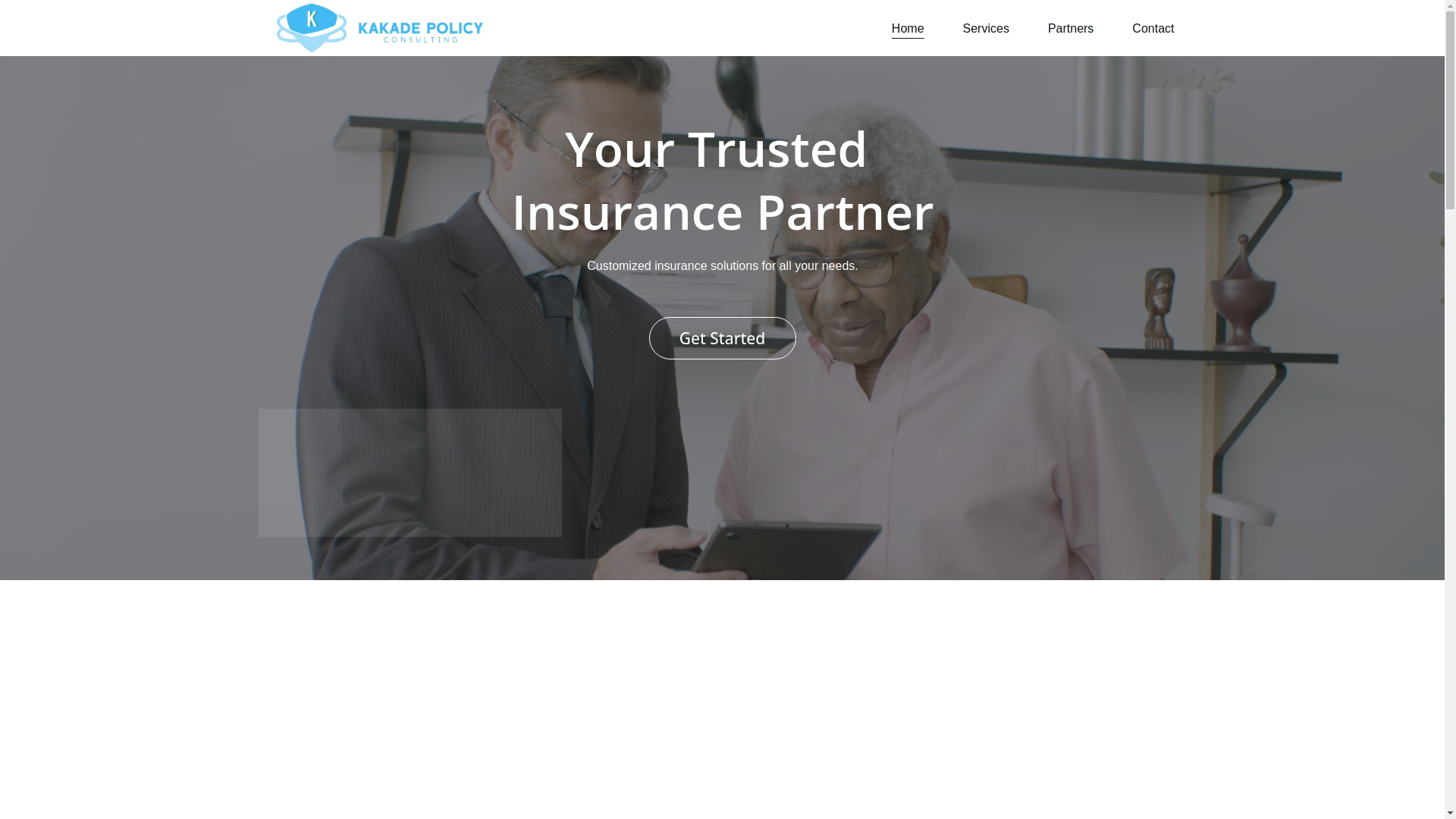 website screenshot of https://kakadepolicy.in/